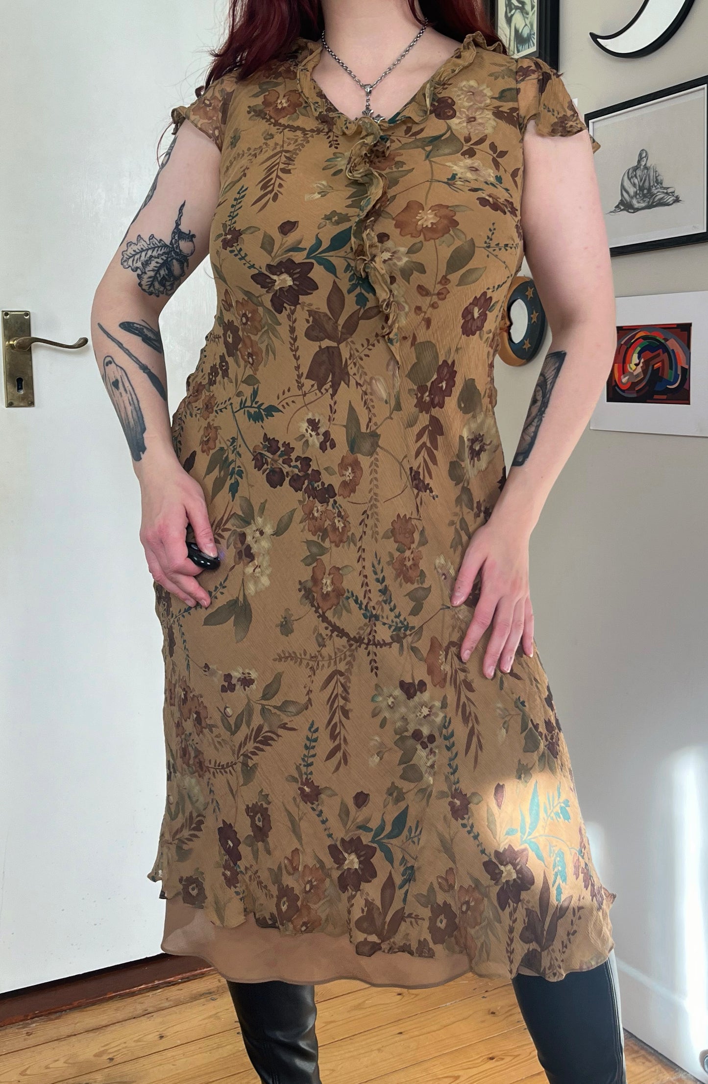 Hazel 90s Dress UK 10