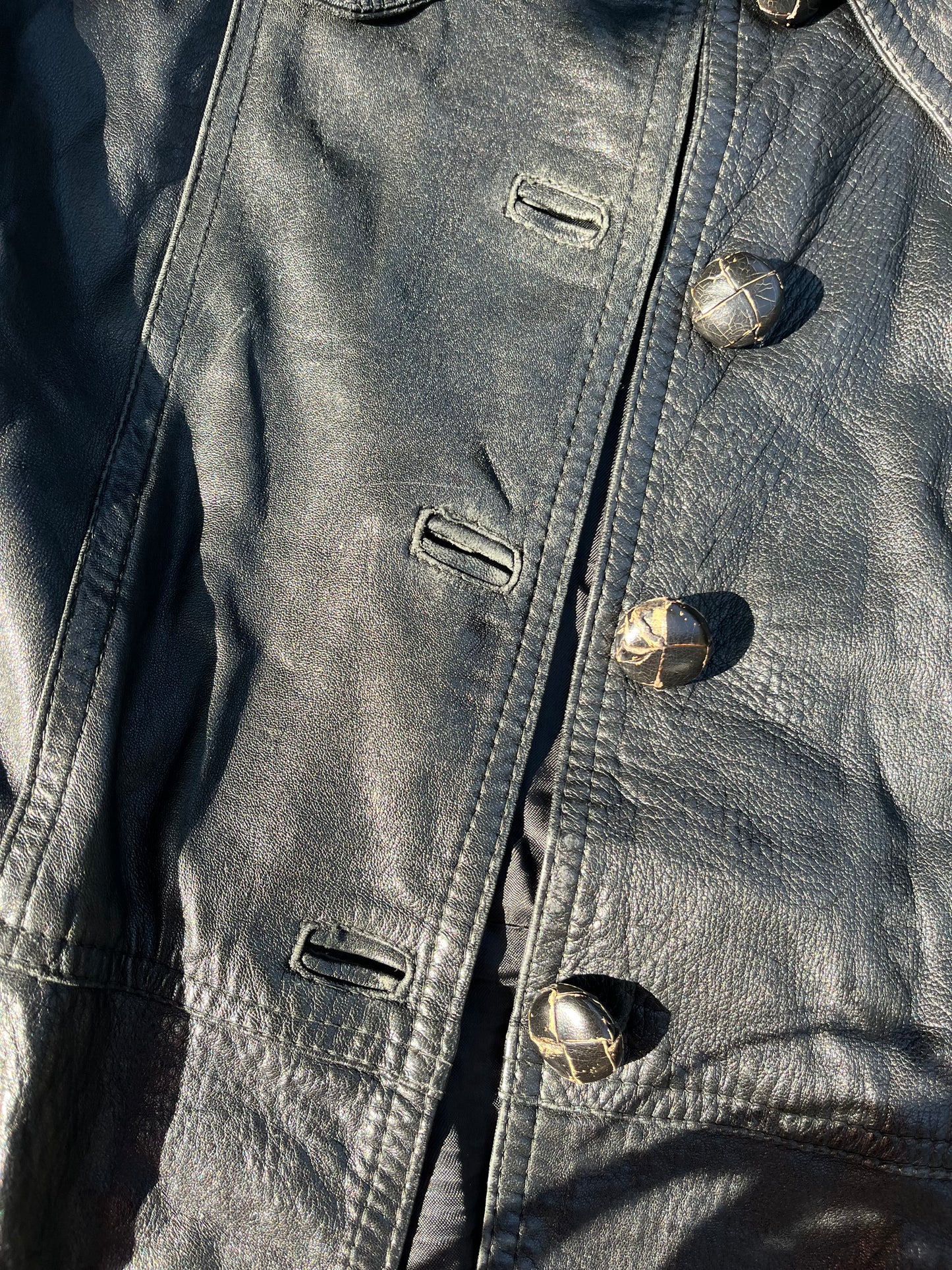 Jane Leather Jacket UK 6-8