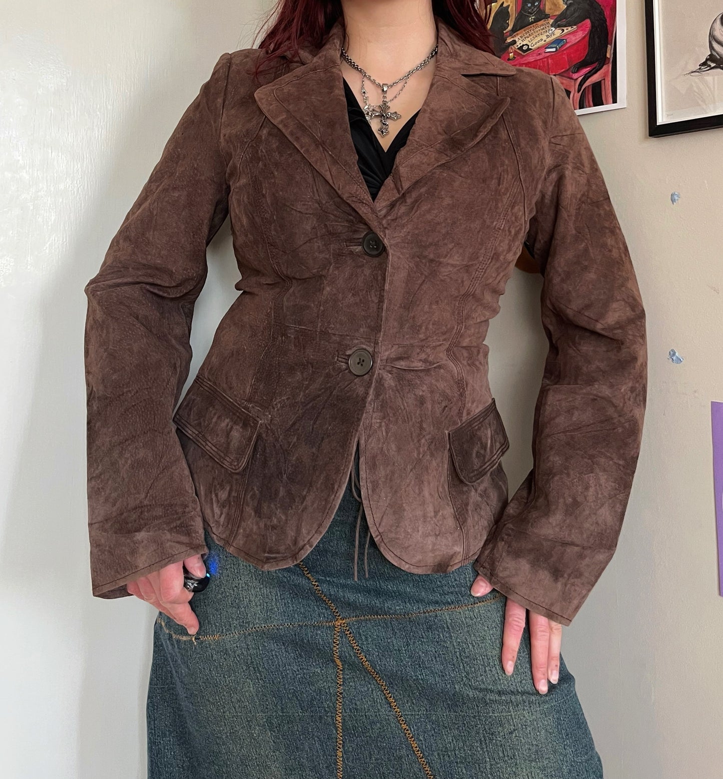 Cherri Suede Jacket UK 12