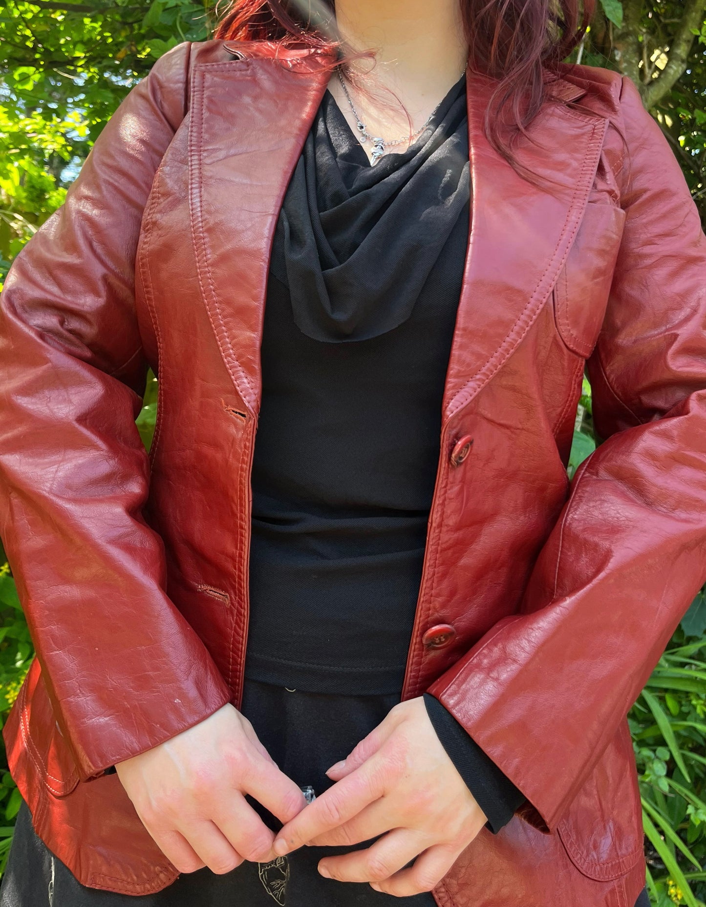 Andie Leather Jacket UK 6-10/S