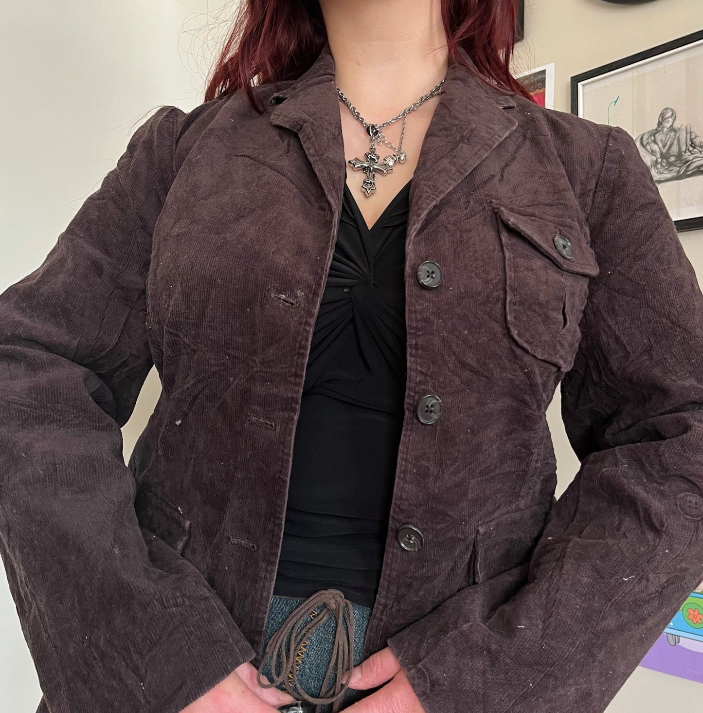 Ella Corduroy Jacket UK 12
