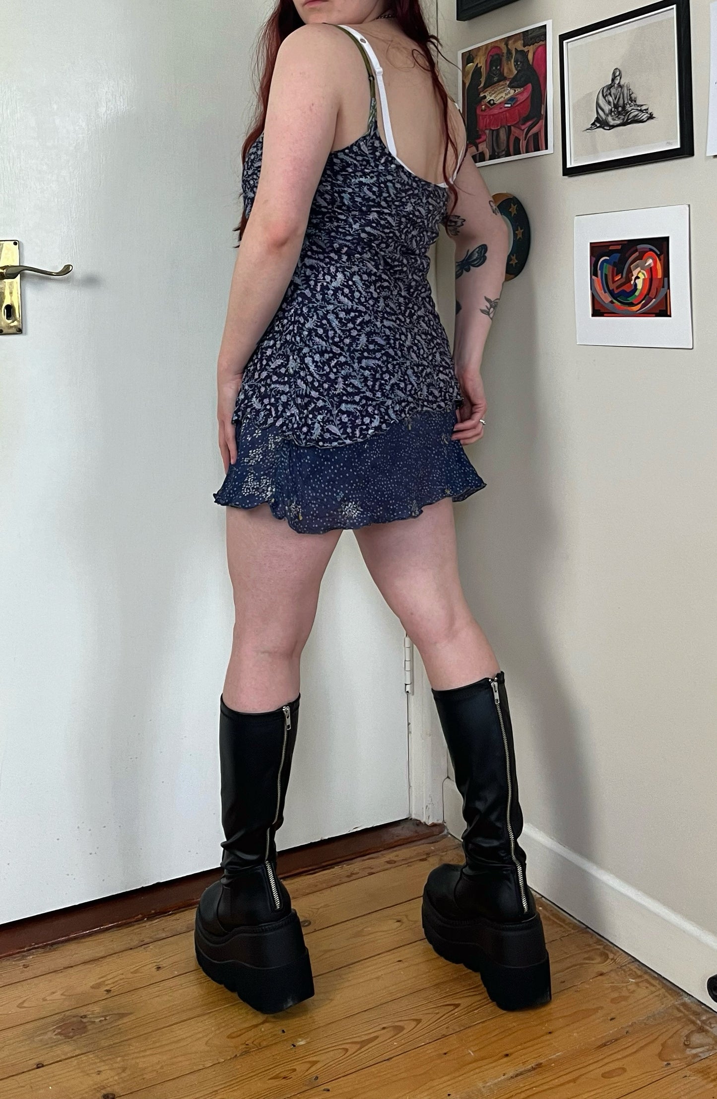 Sylvie 90s Dress UK 8