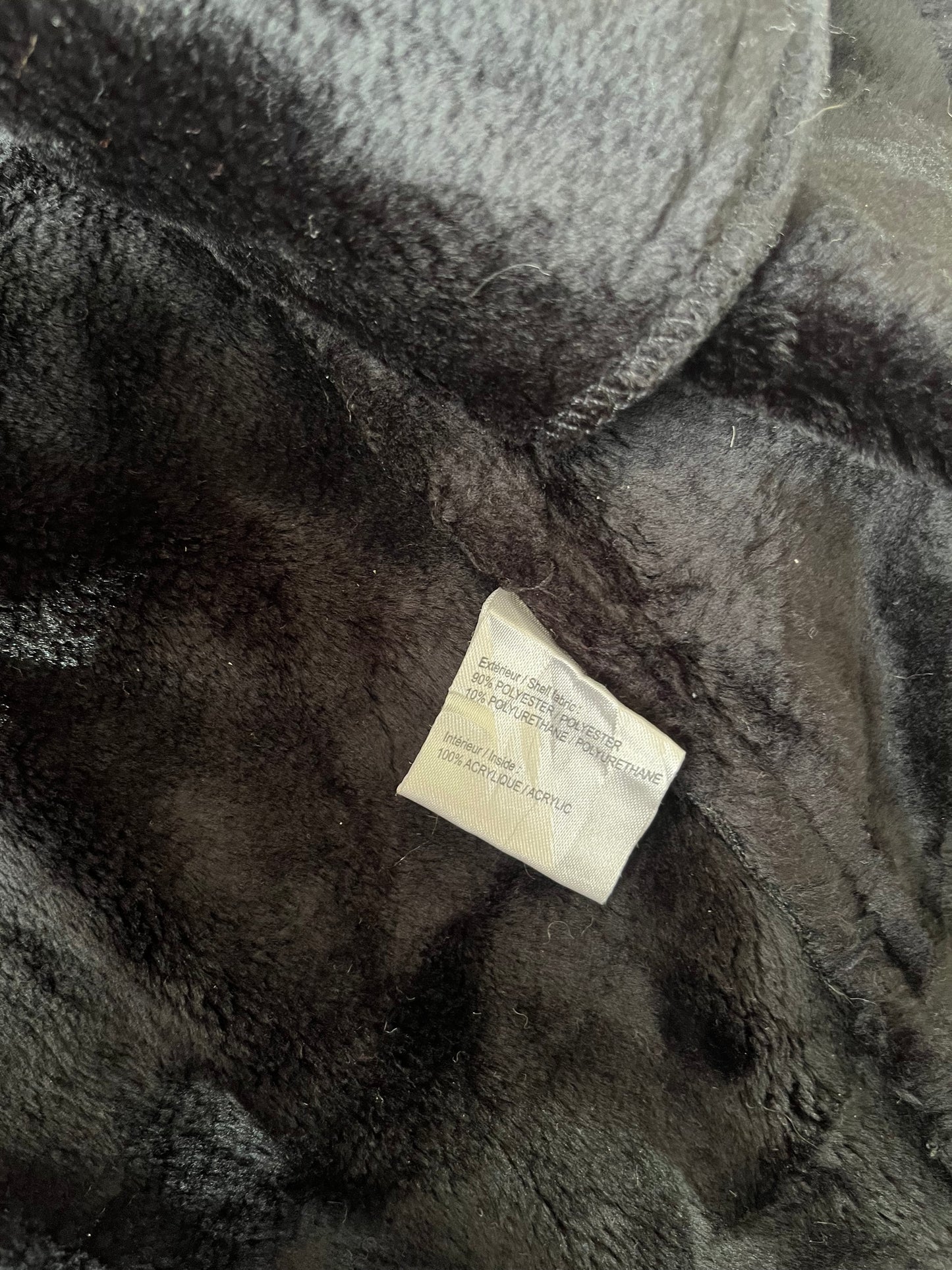 Black Afghan Coat - Size L