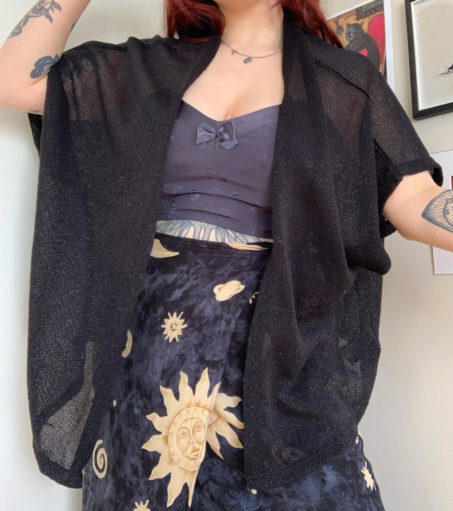 Kate 00s Mesh Cardigan UK 6-16