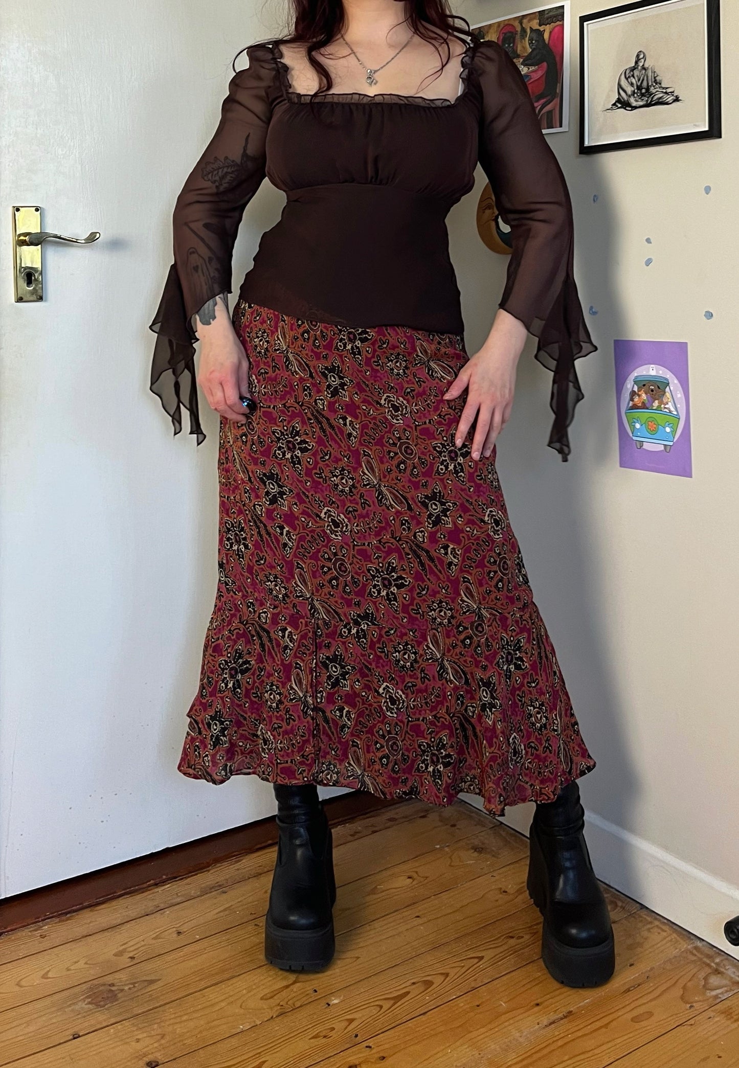 Sage Skirt UK 12-14