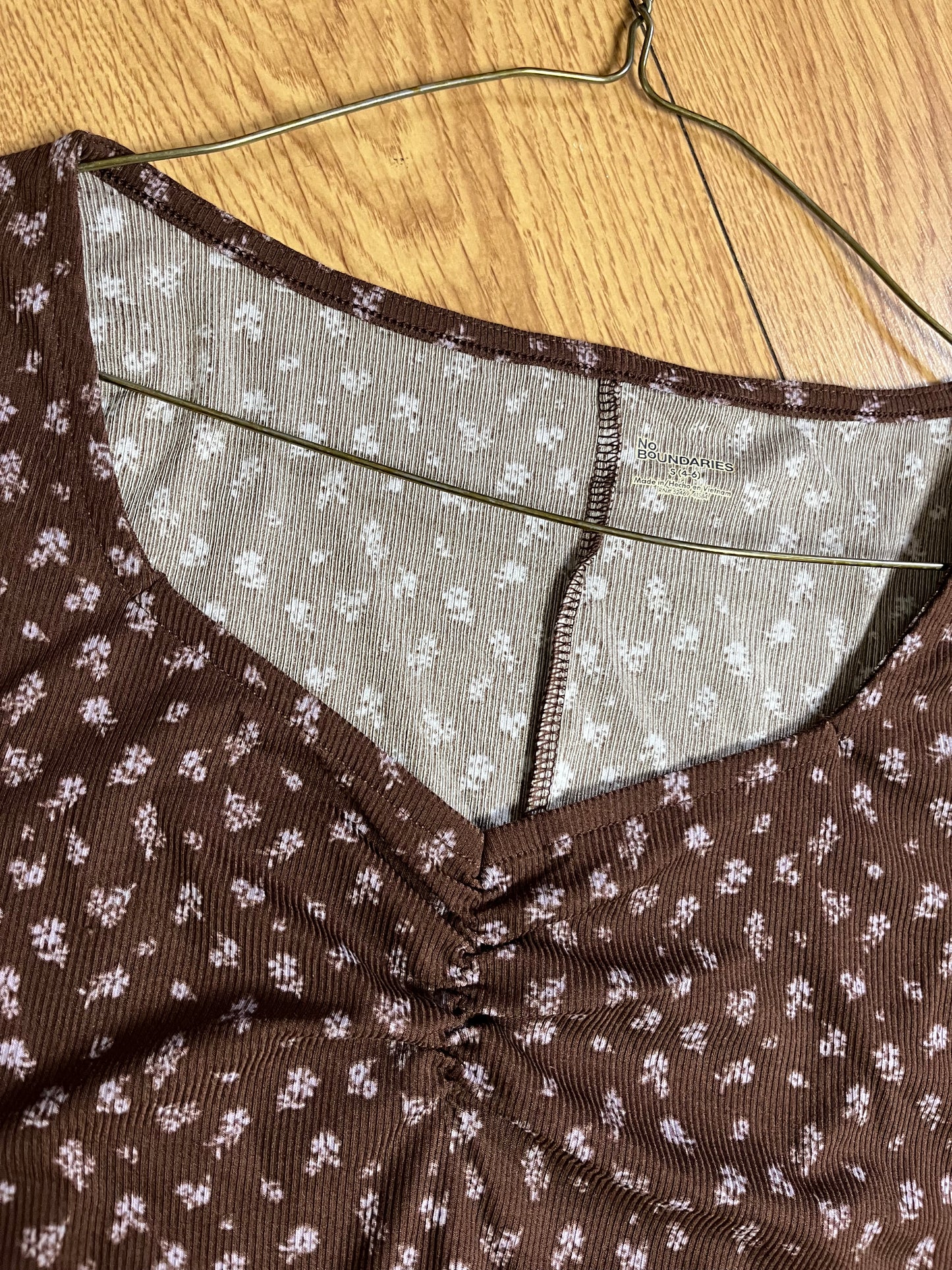 Floral Top UK 10