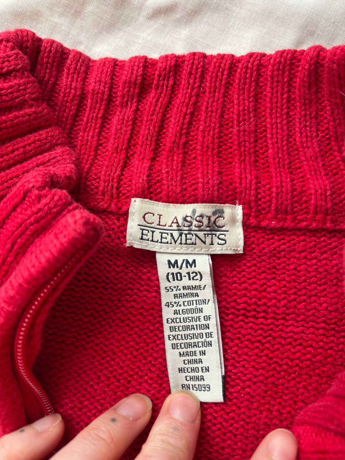 Robin 1990s Cardigan UK 4-14/M