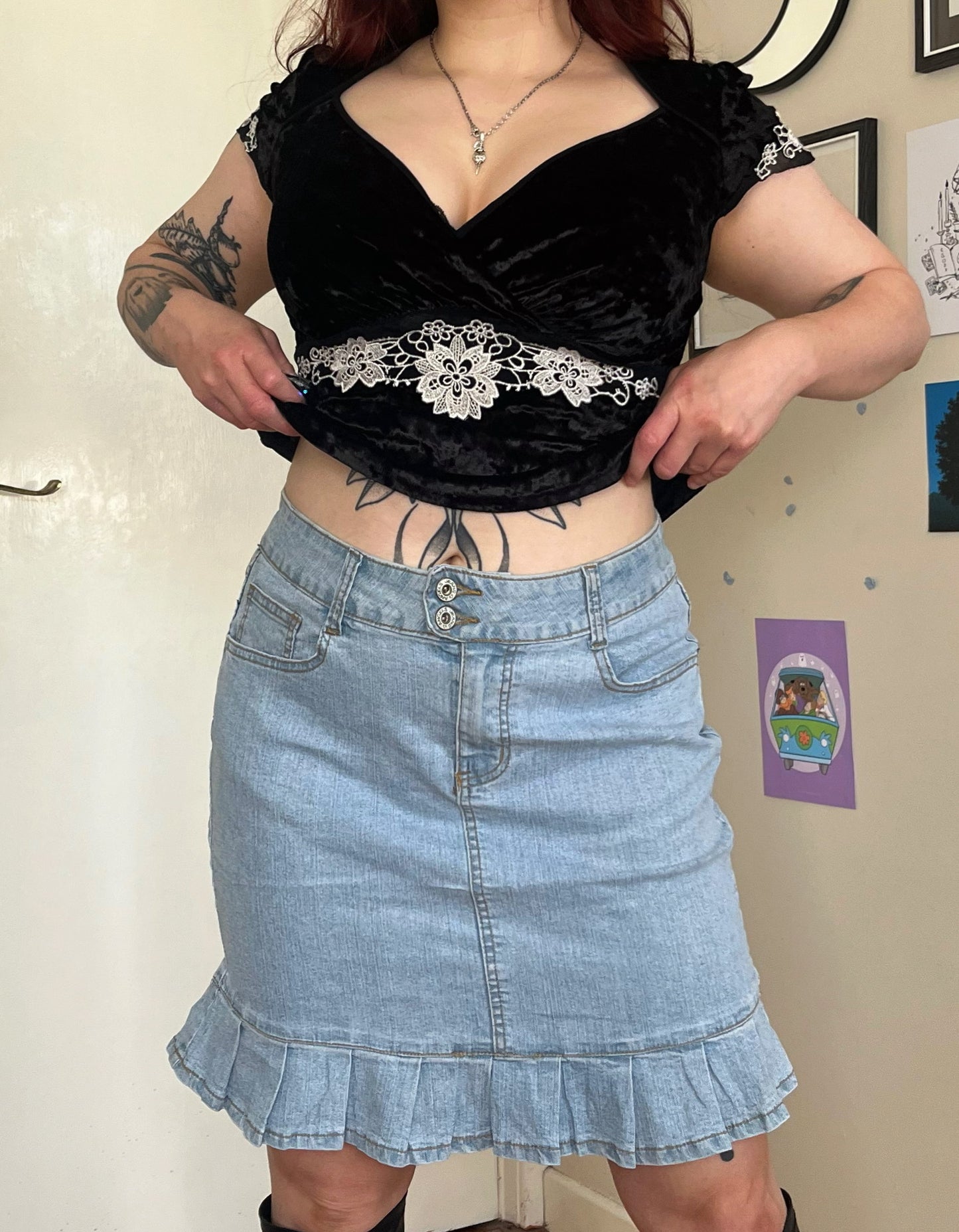 Angelz Skirt Size M