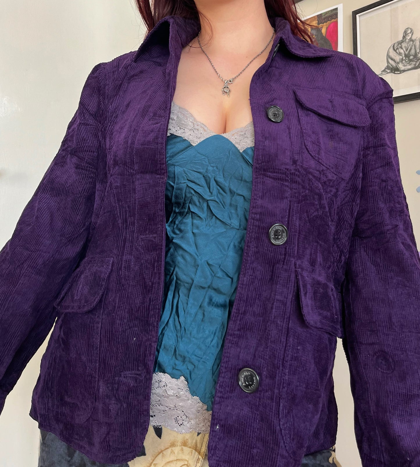 Luna Corduroy Jacket M