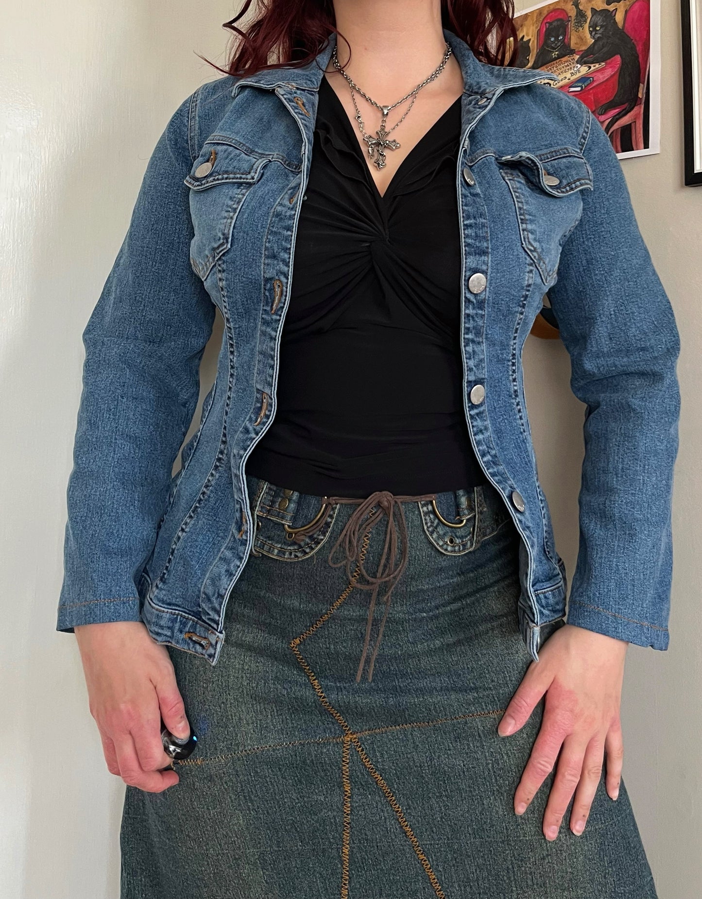 Sasha Denim Jacket by Miss Sixty UK 8