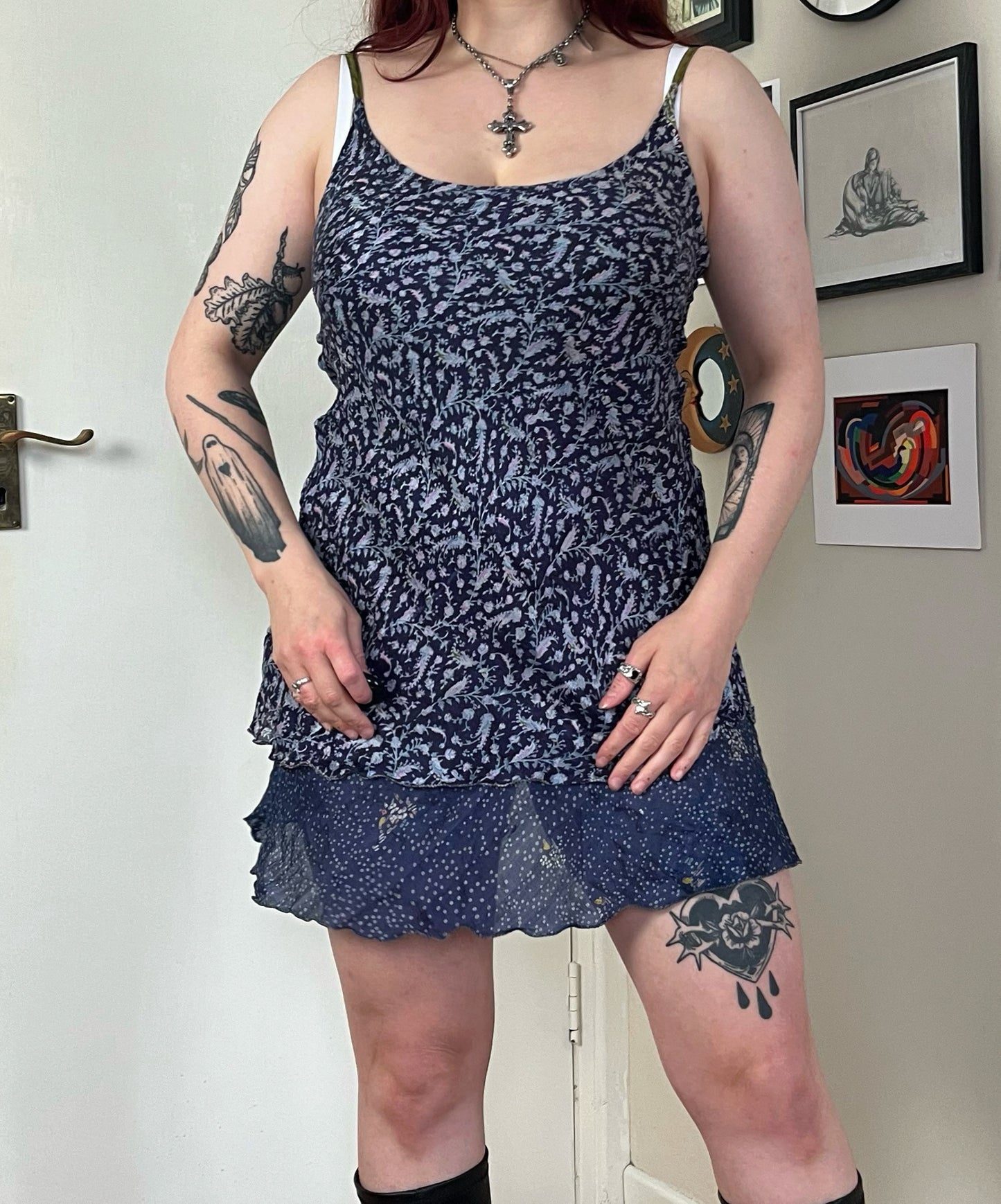 Sylvie 90s Dress UK 8