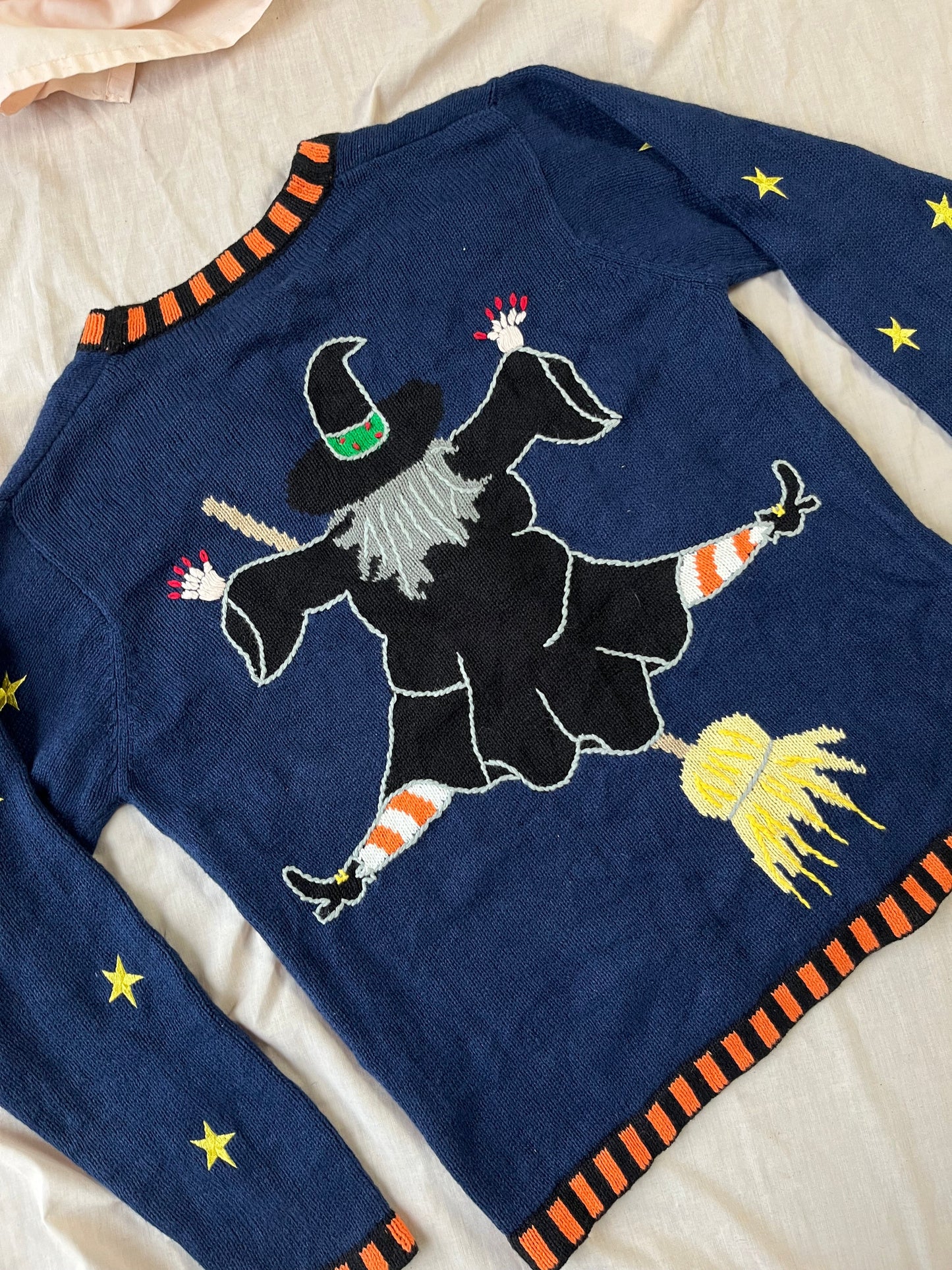 Hocus Pocus 1990s Halloween Cardigan M/L