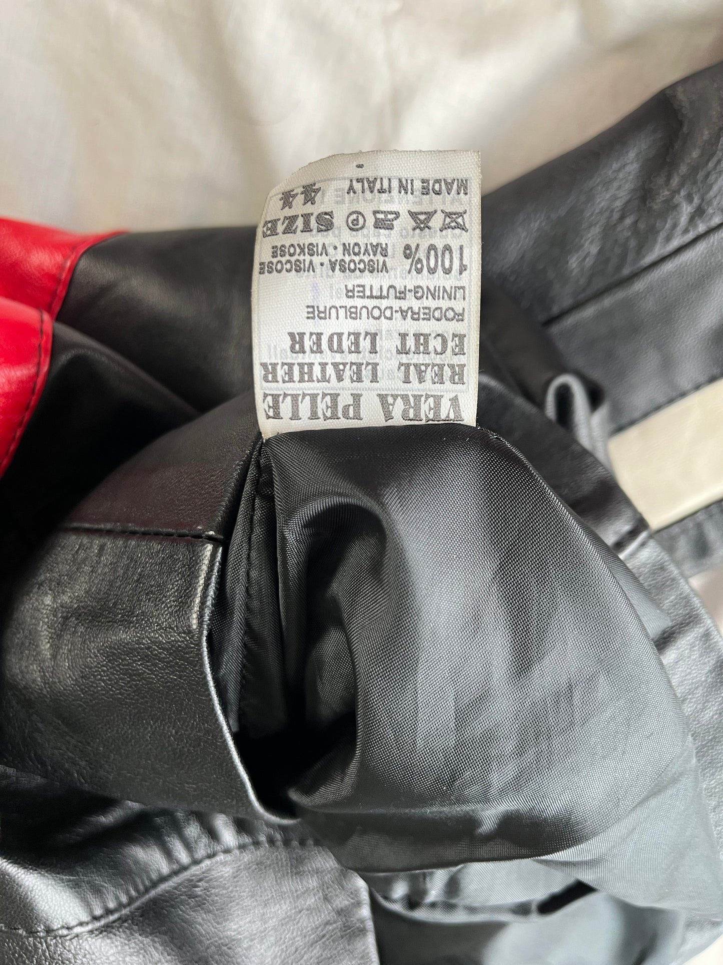 Lisa Leather Jacket UK 10