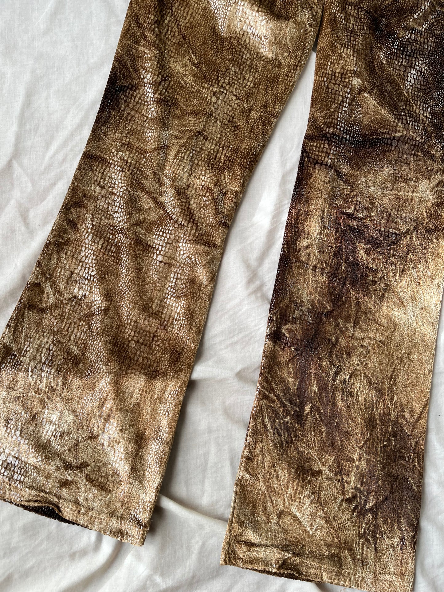 Velvet Brown Pants UK 12