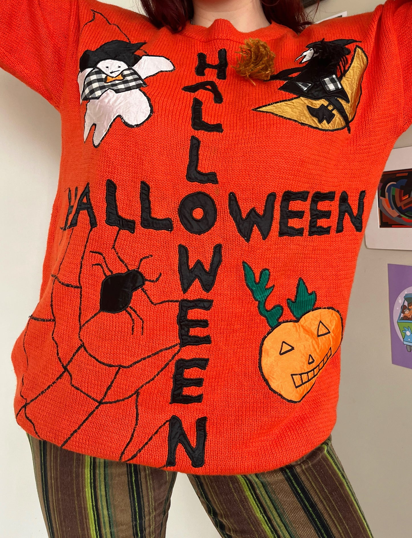 Witching Hour 1990s Halloween Jumper L