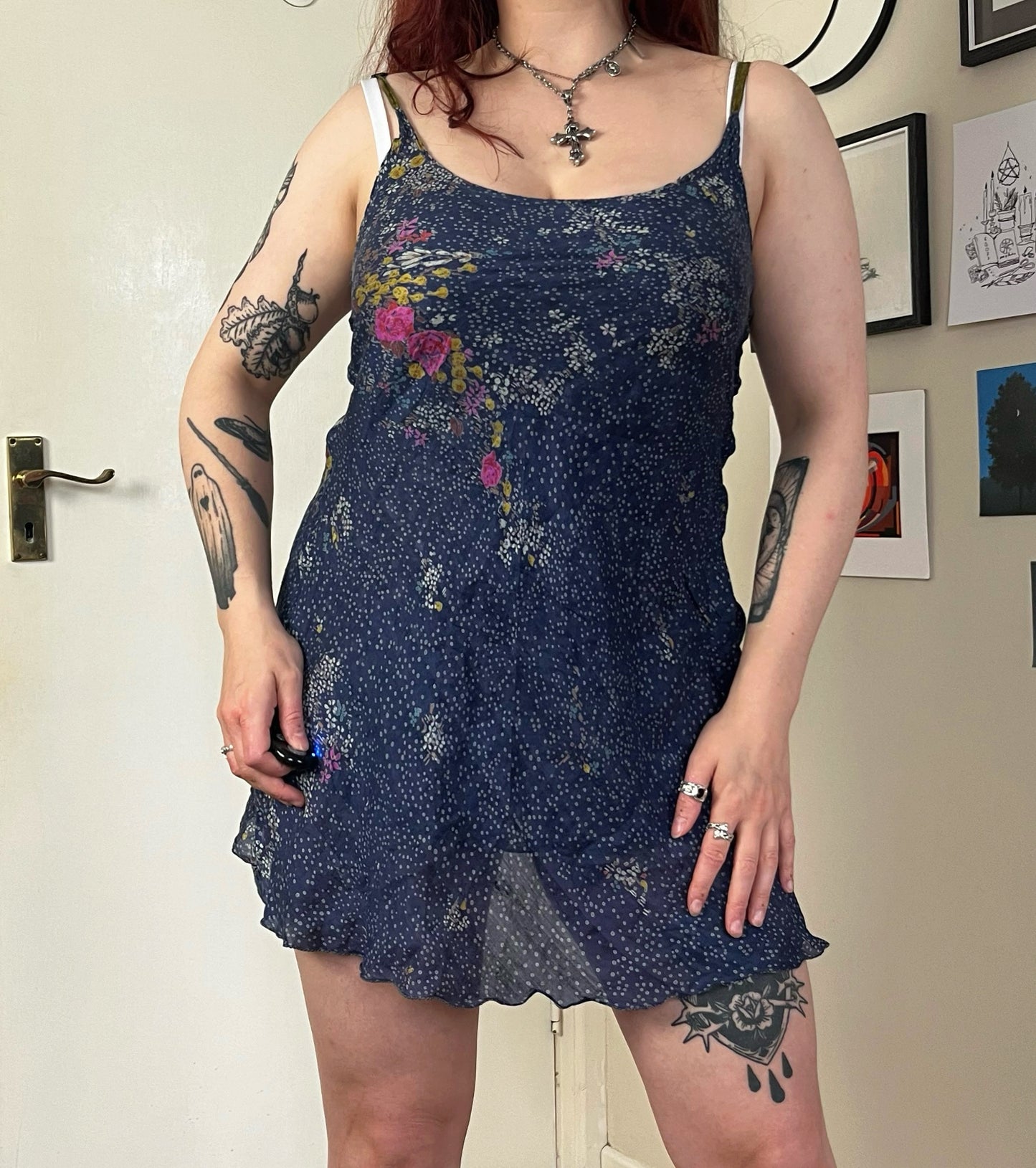 Sylvie 90s Dress UK 8