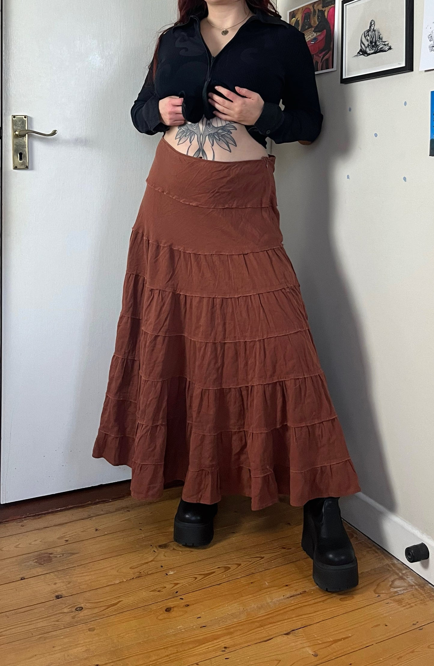 Amber 90s Skirt UK 16-18