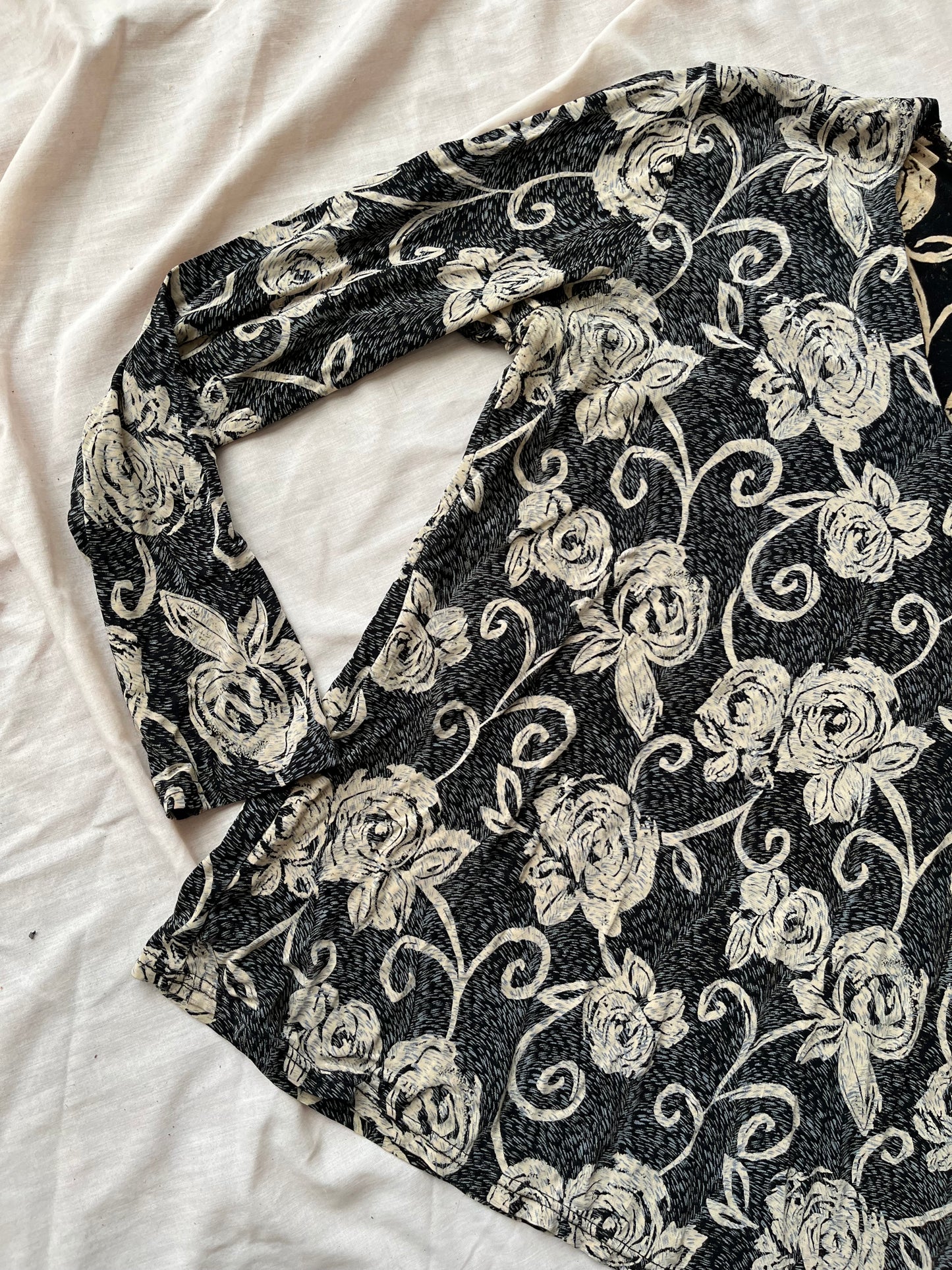 Rose Pattern Top - UK 10-12
