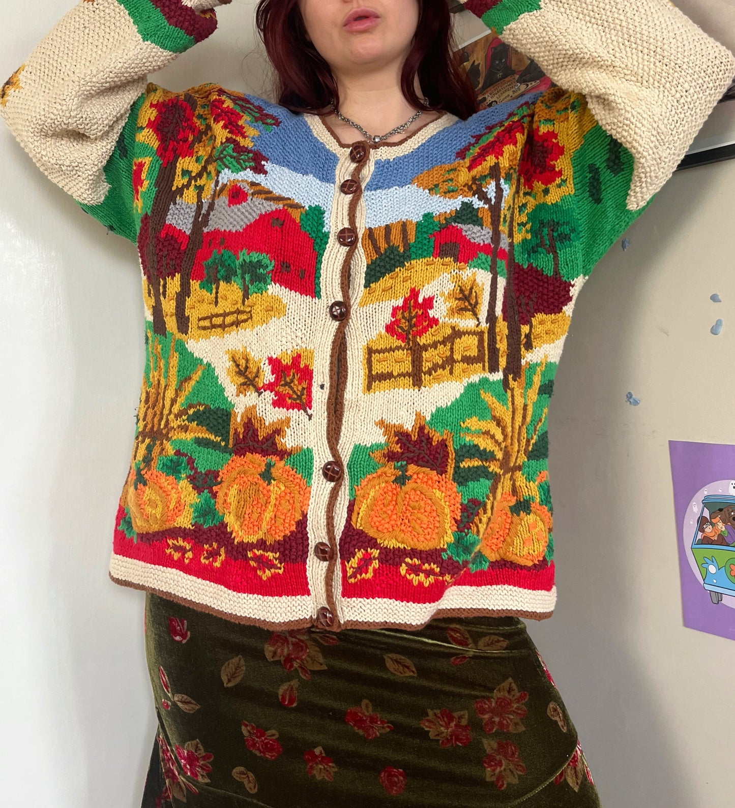 Harvest Morning Cardigan XL