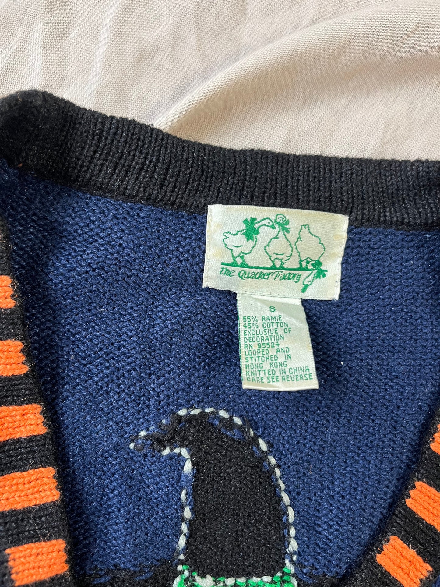 Hocus Pocus 1990s Halloween Cardigan M/L