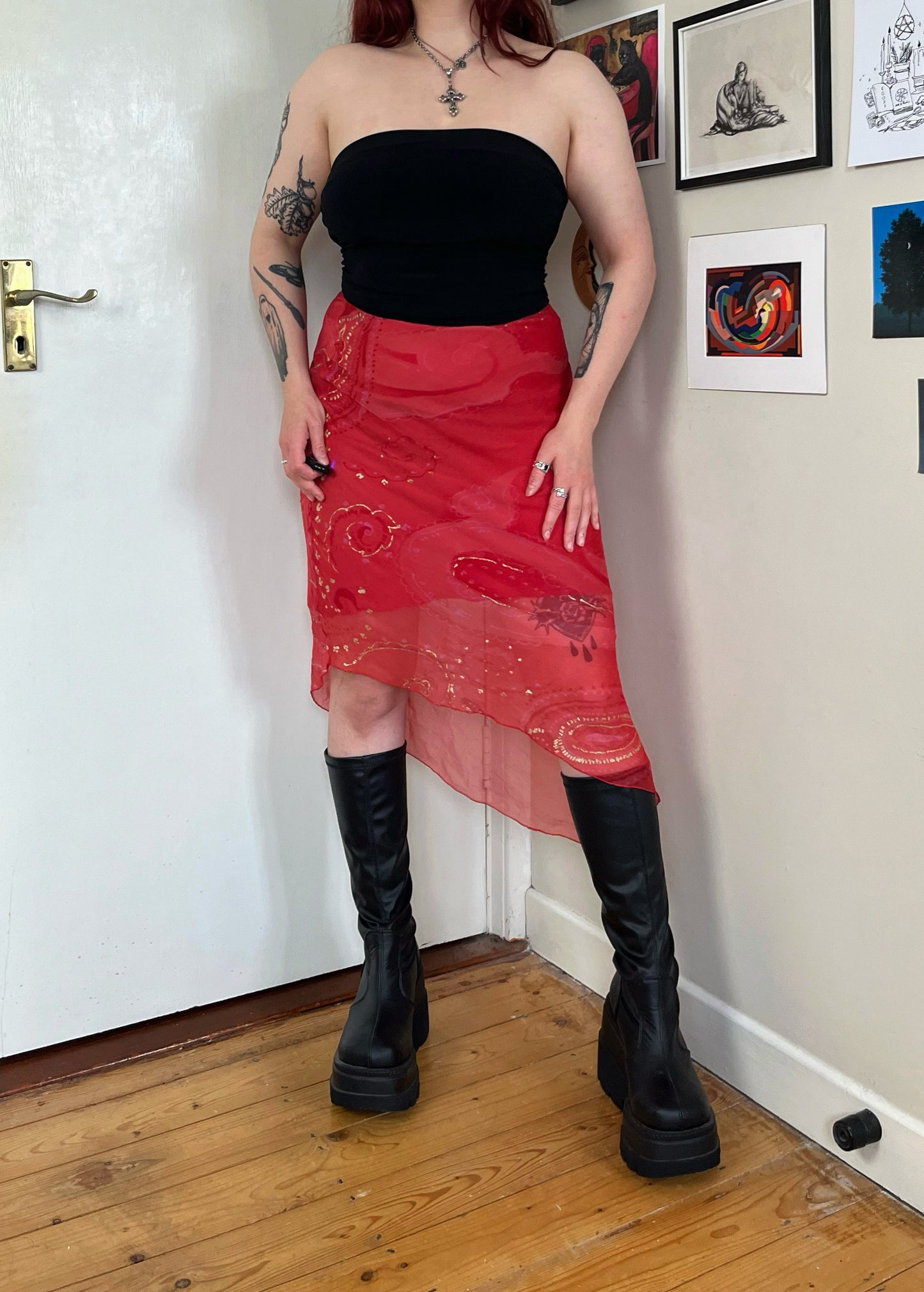 Natalie 90s Skirt UK 10