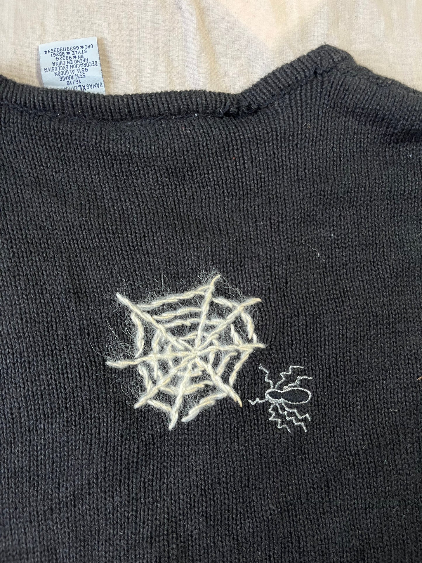 Ouija 1990s Halloween Sweater Vest XL