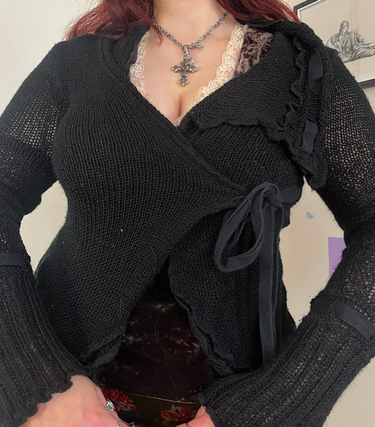 Olive Cardigan UK 10-12