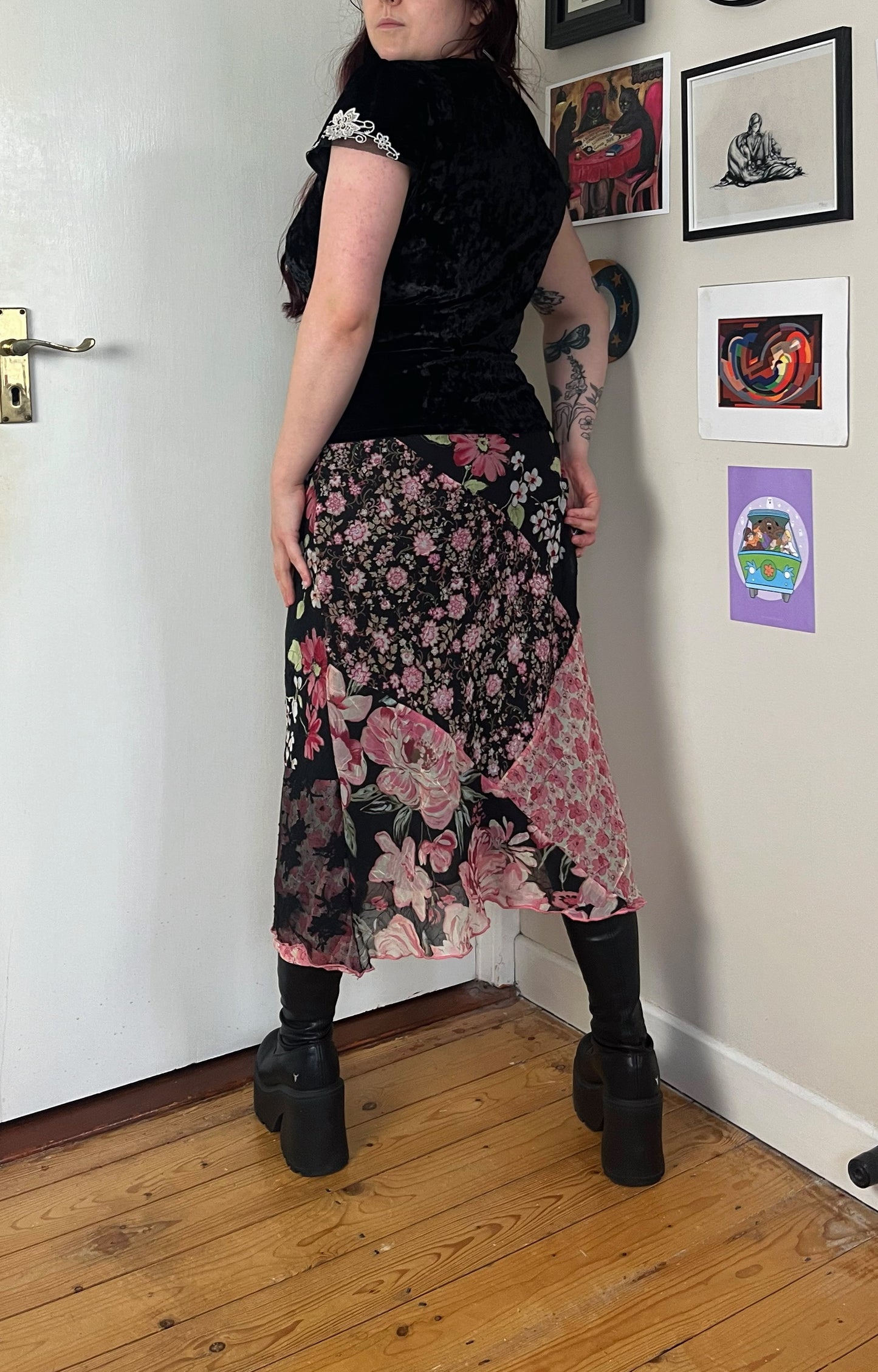 Cherry Skirt UK 10-14