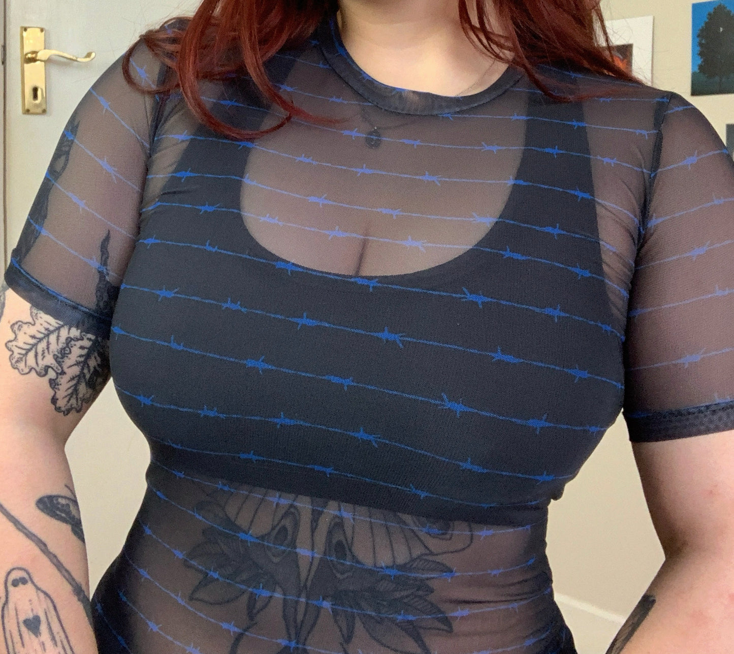 Briar 00s Mesh Dress UK 8-10/S