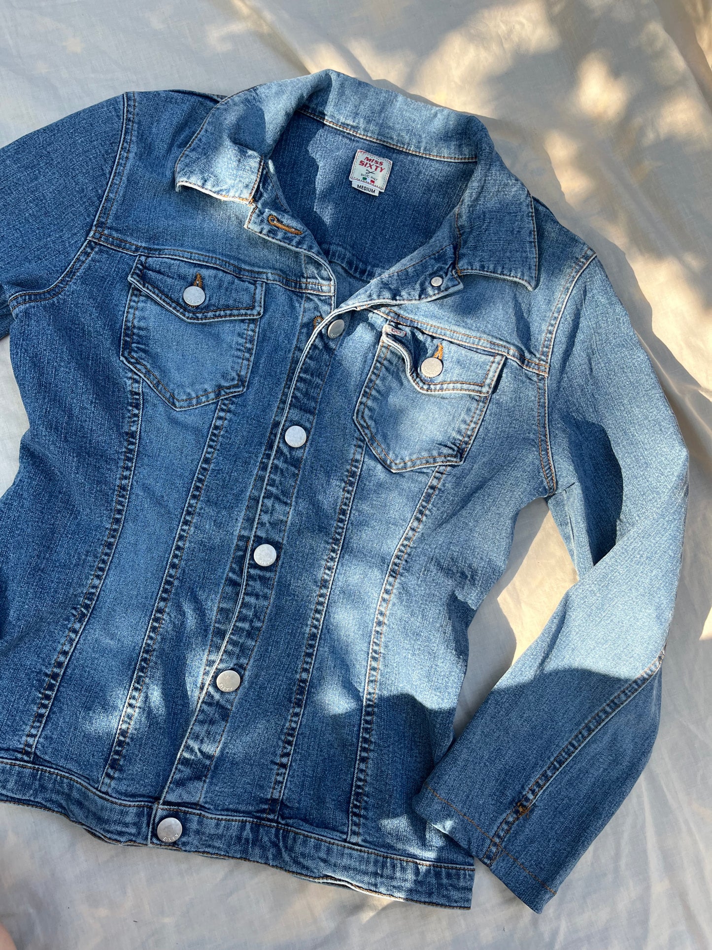 Sasha Denim Jacket by Miss Sixty UK 8