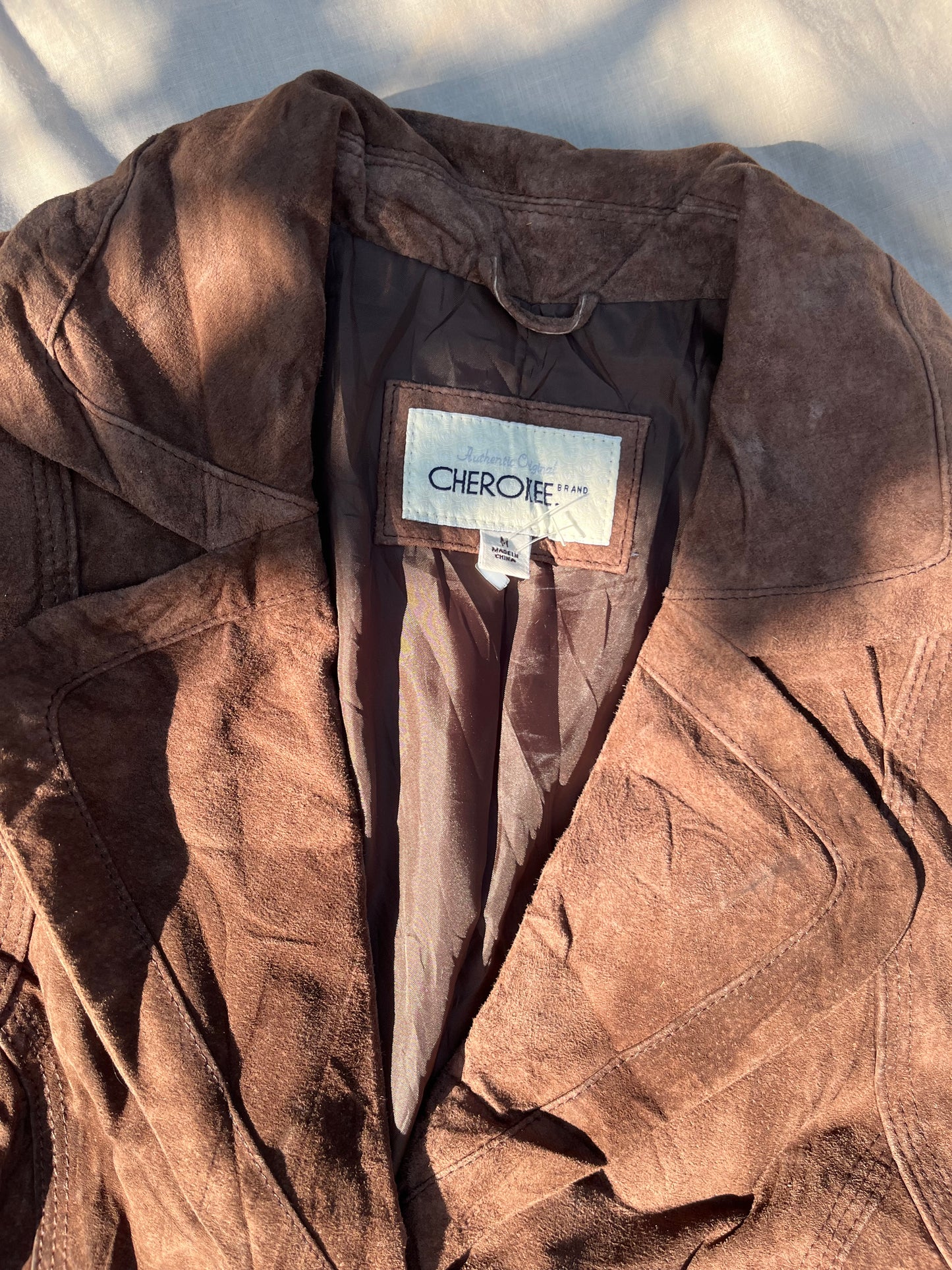 Cherri Suede Jacket UK 12