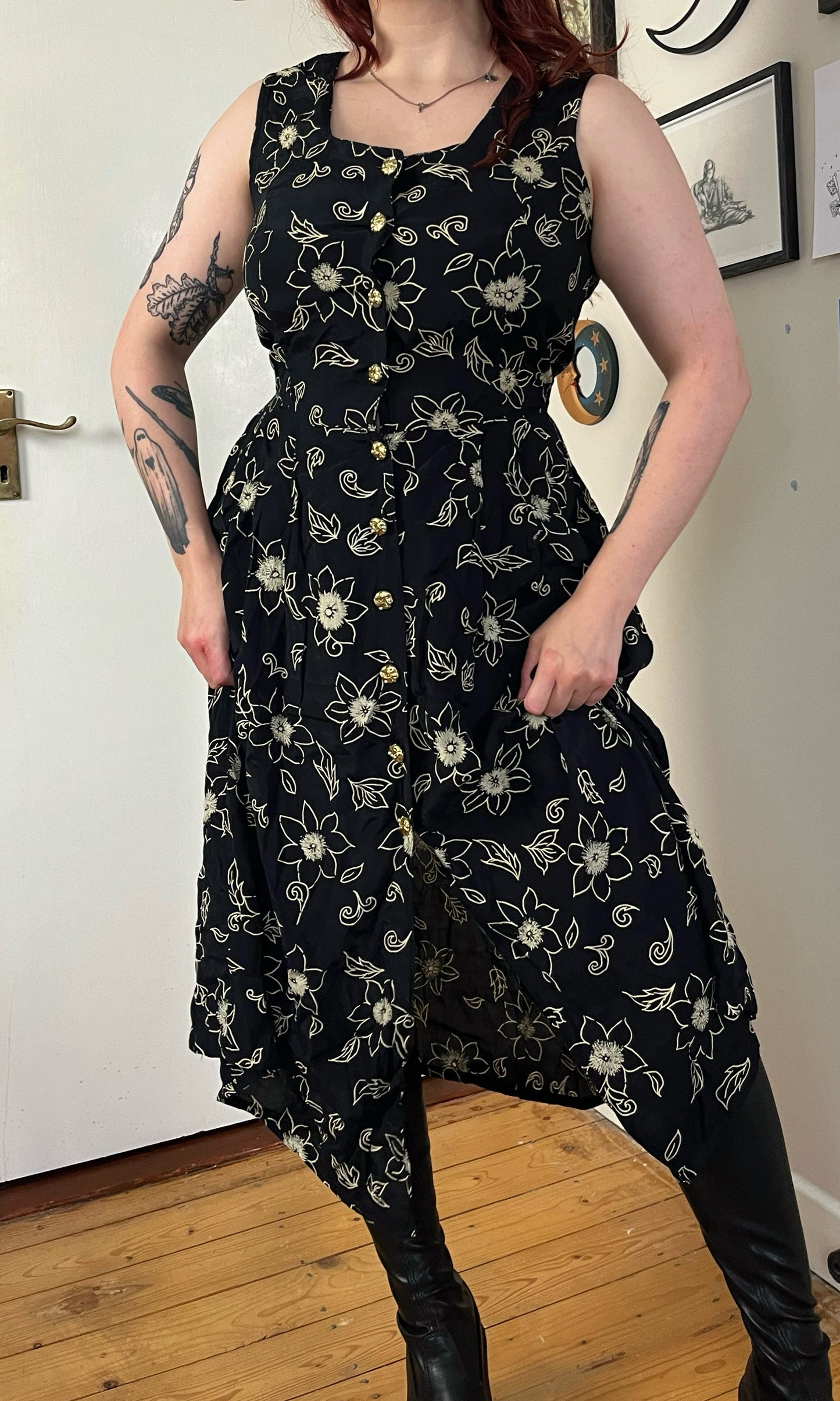 Cleo 90s Dress UK 12