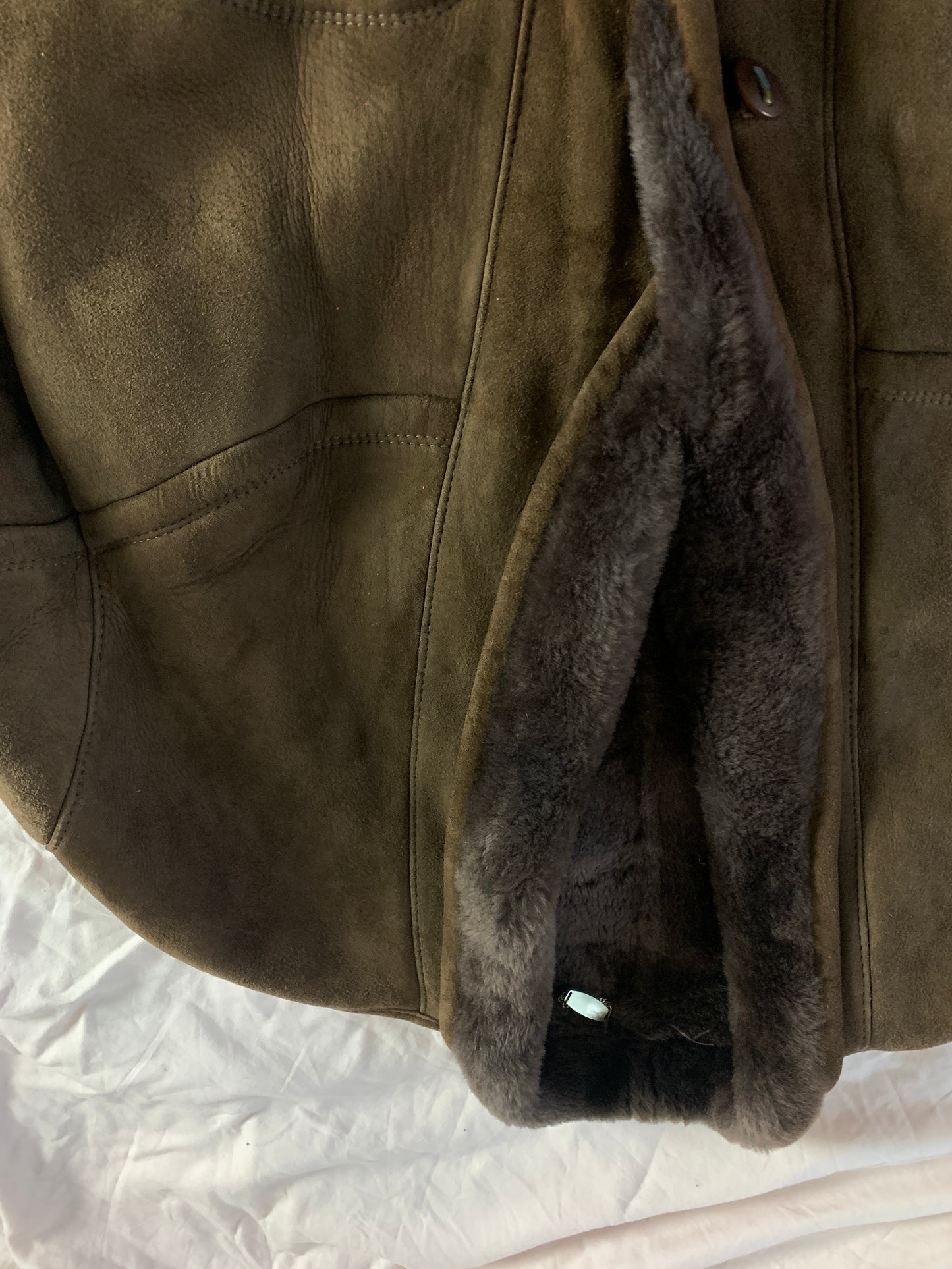 Lee 90s Shearling Coat UK 18-20/XL