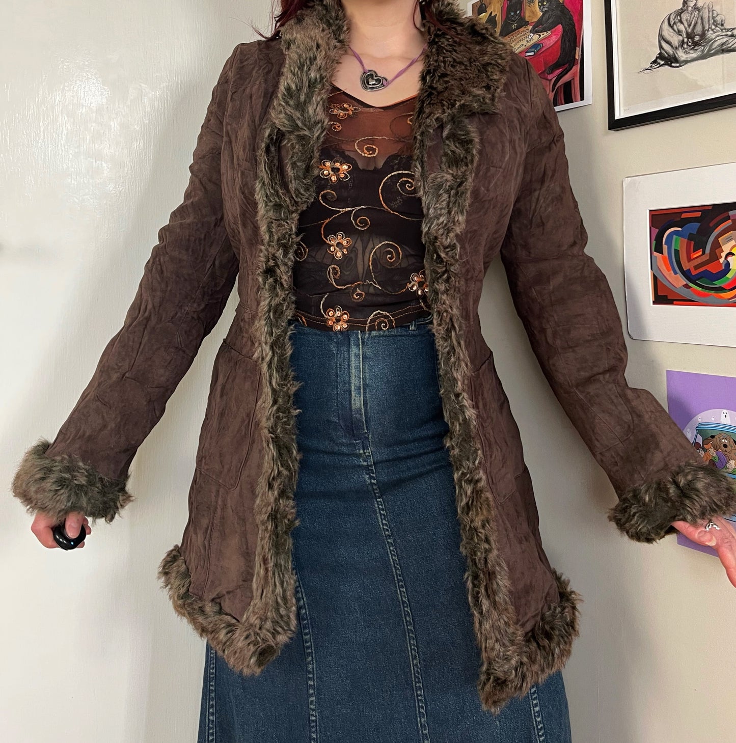 Kate Afghan Coat UK 10-12