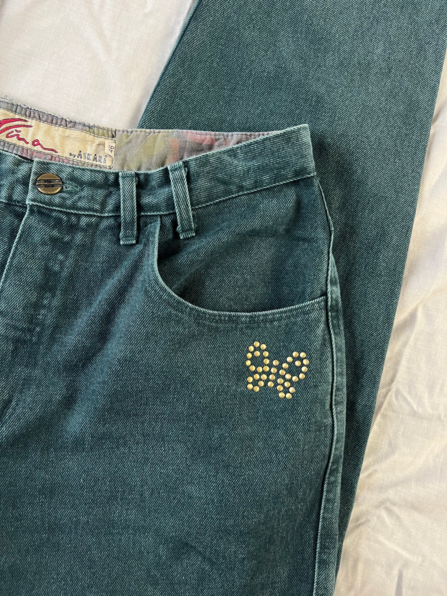 Pine 90s Jeans UK 14