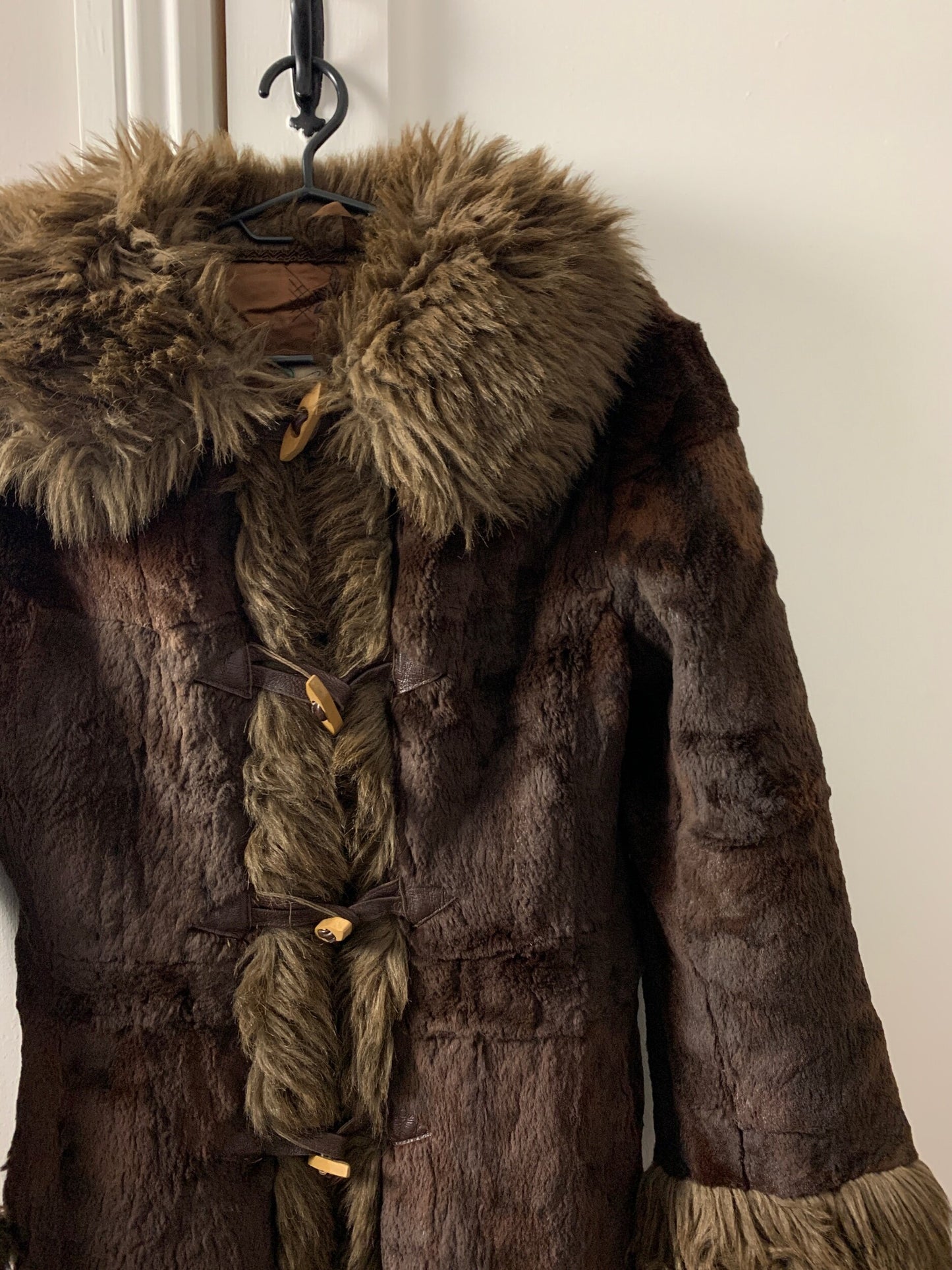 Stevie 70s Afghan Coat UK 10