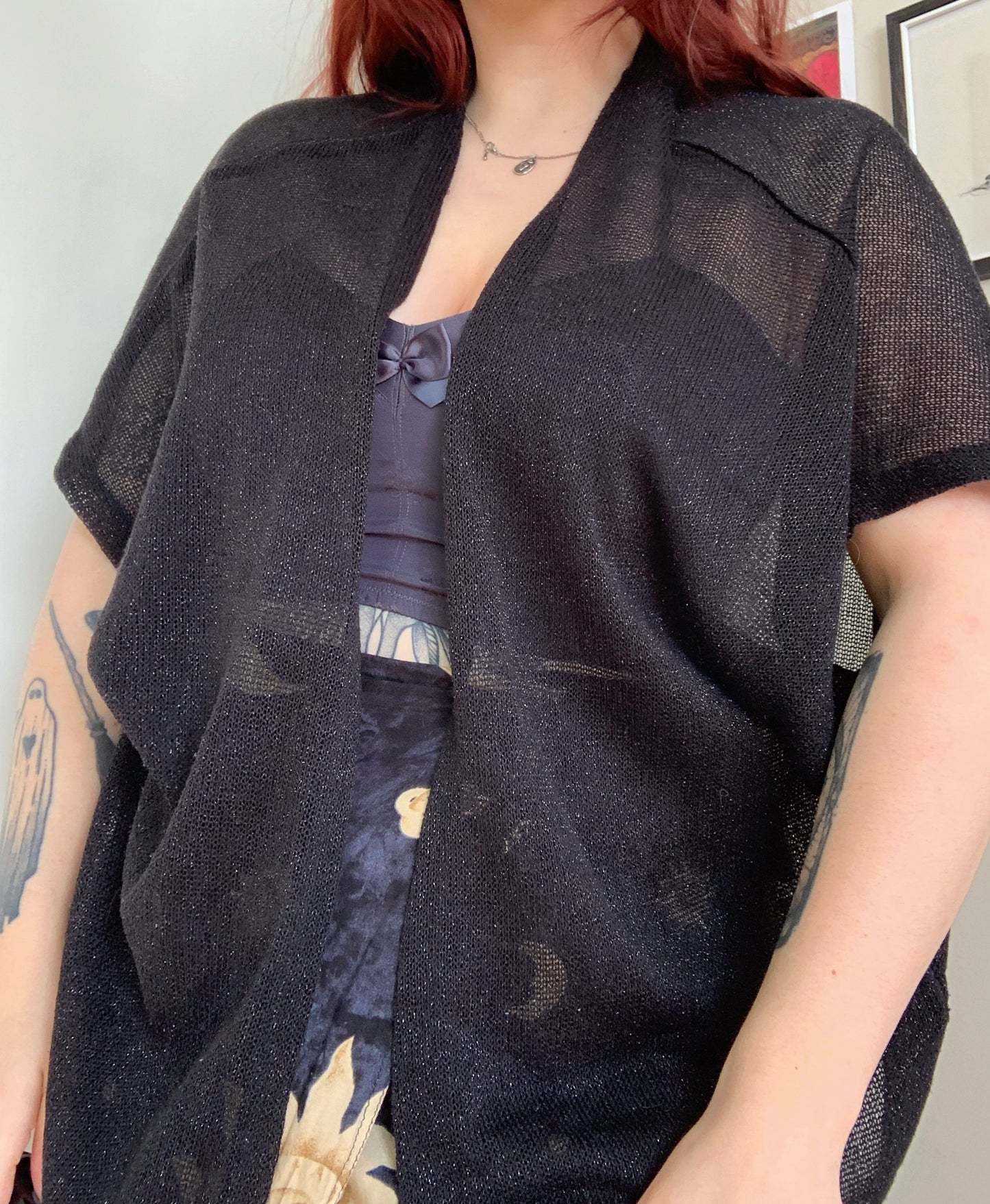 Kate 00s Mesh Cardigan UK 6-16