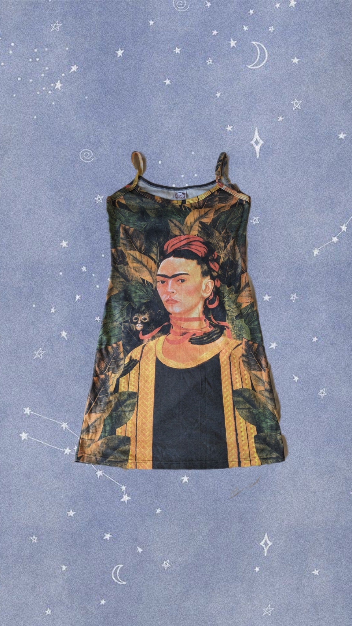 Frida Kahlo 90s Dress UK 12-14/M Apparition Vintage Frida Kahlo 90s Dress UK 12-14/M Apparition Vintage