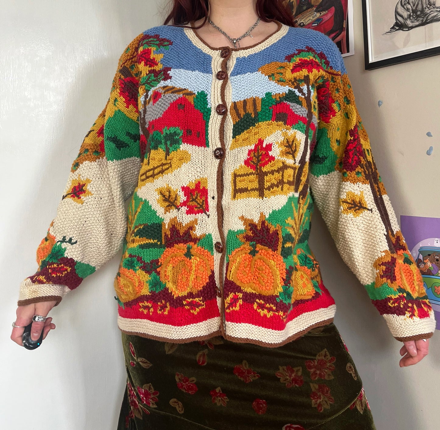 Harvest Morning Cardigan XL