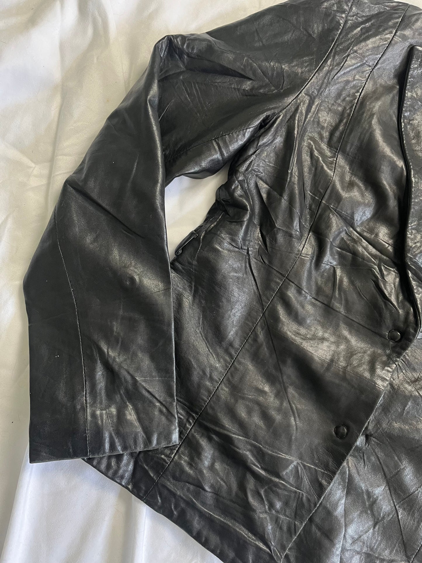 Nina Leather Jacket UK 10-12