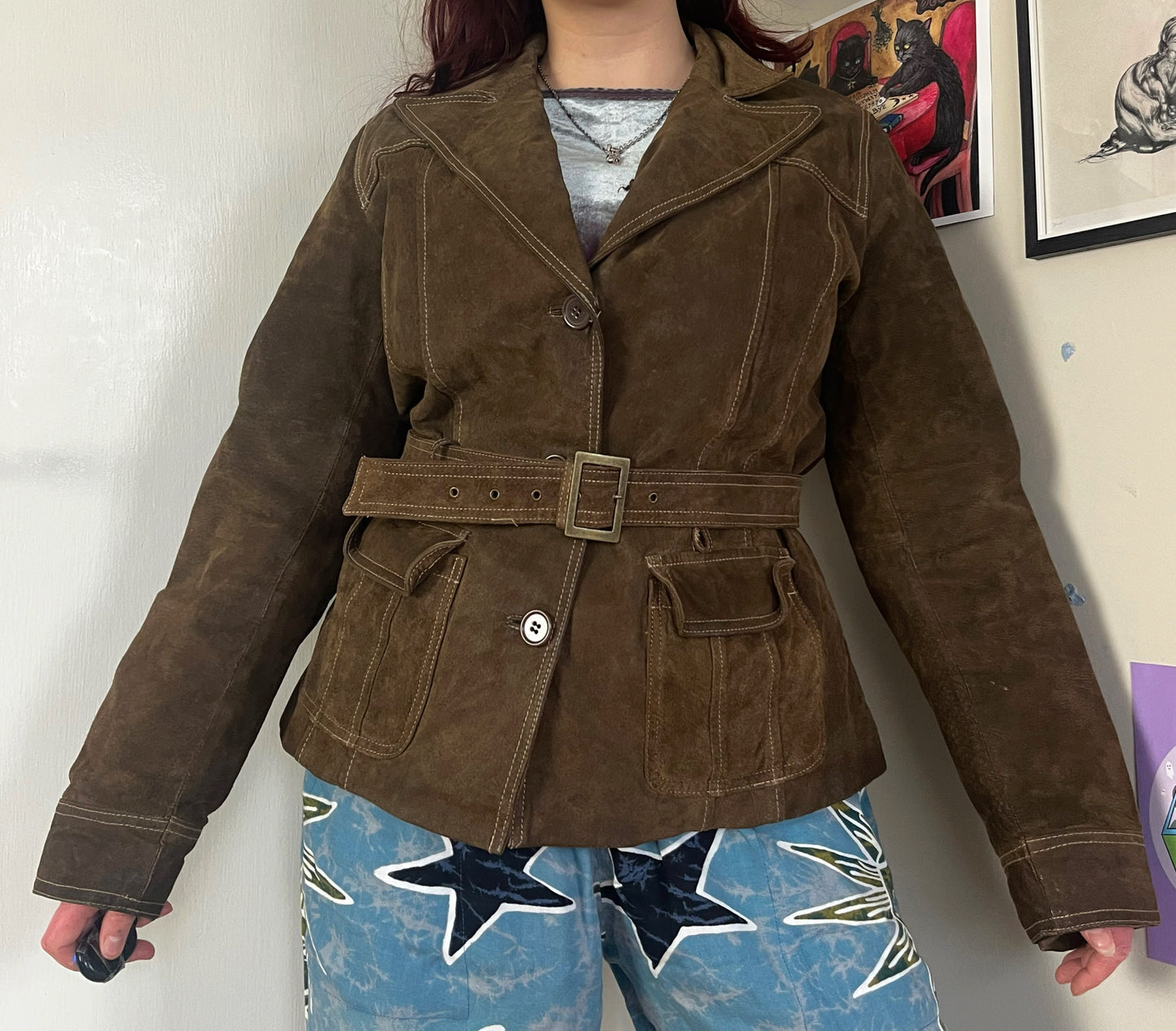 Tami Suede Jacket UK 14-16