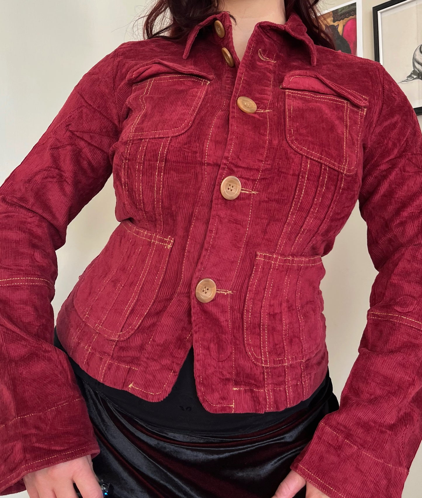 Hazel Corduroy Jacket S