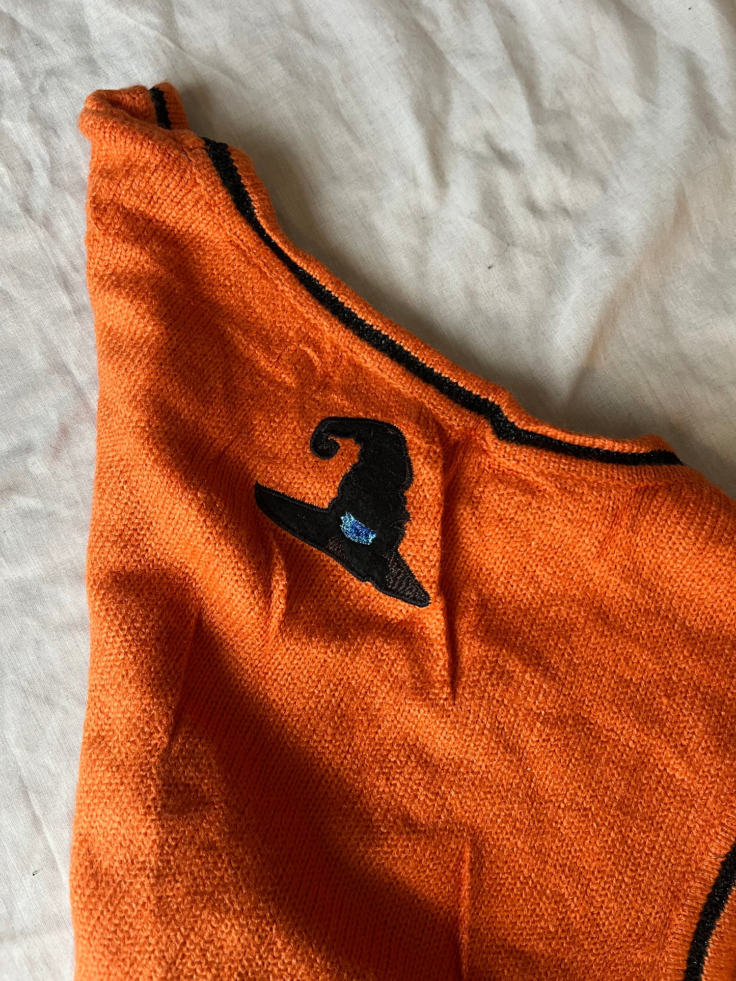 Toil and Trouble 2000s Halloween Sweater Vest M