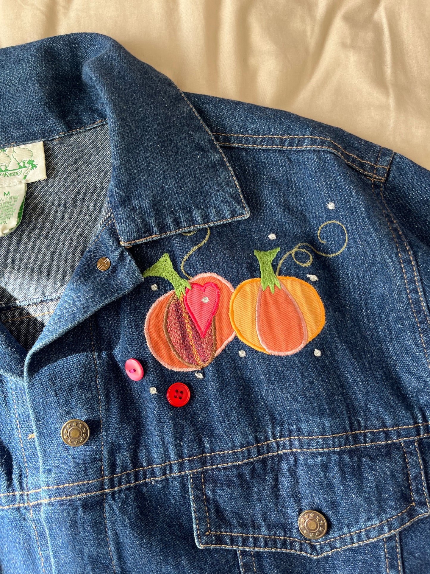 Pumpkin Patch 90s Denim Jacket L