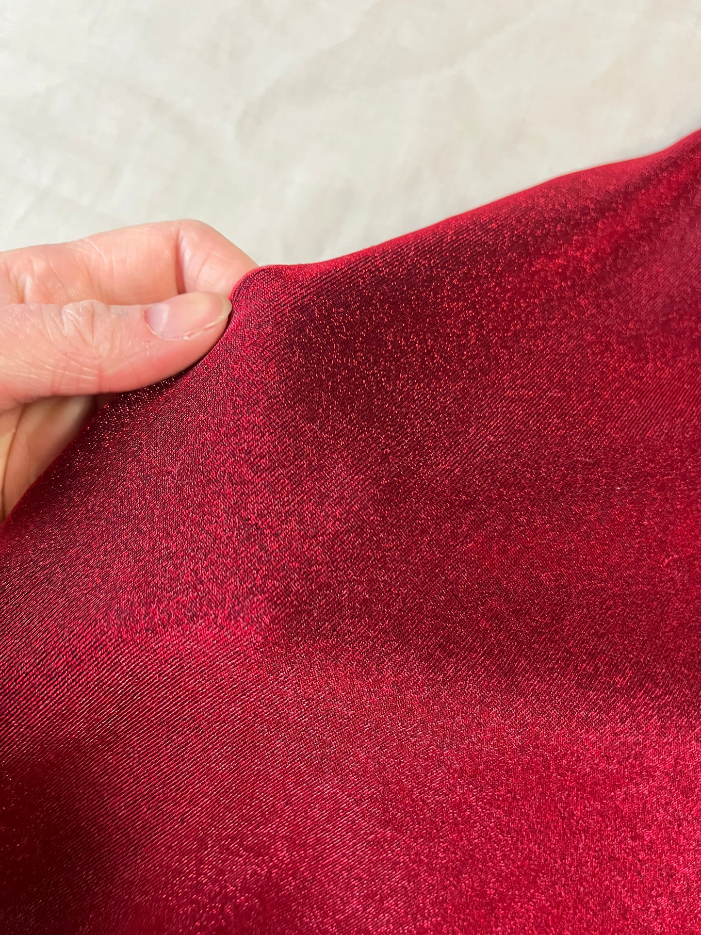 Red Maxi Skirt UK 8-10