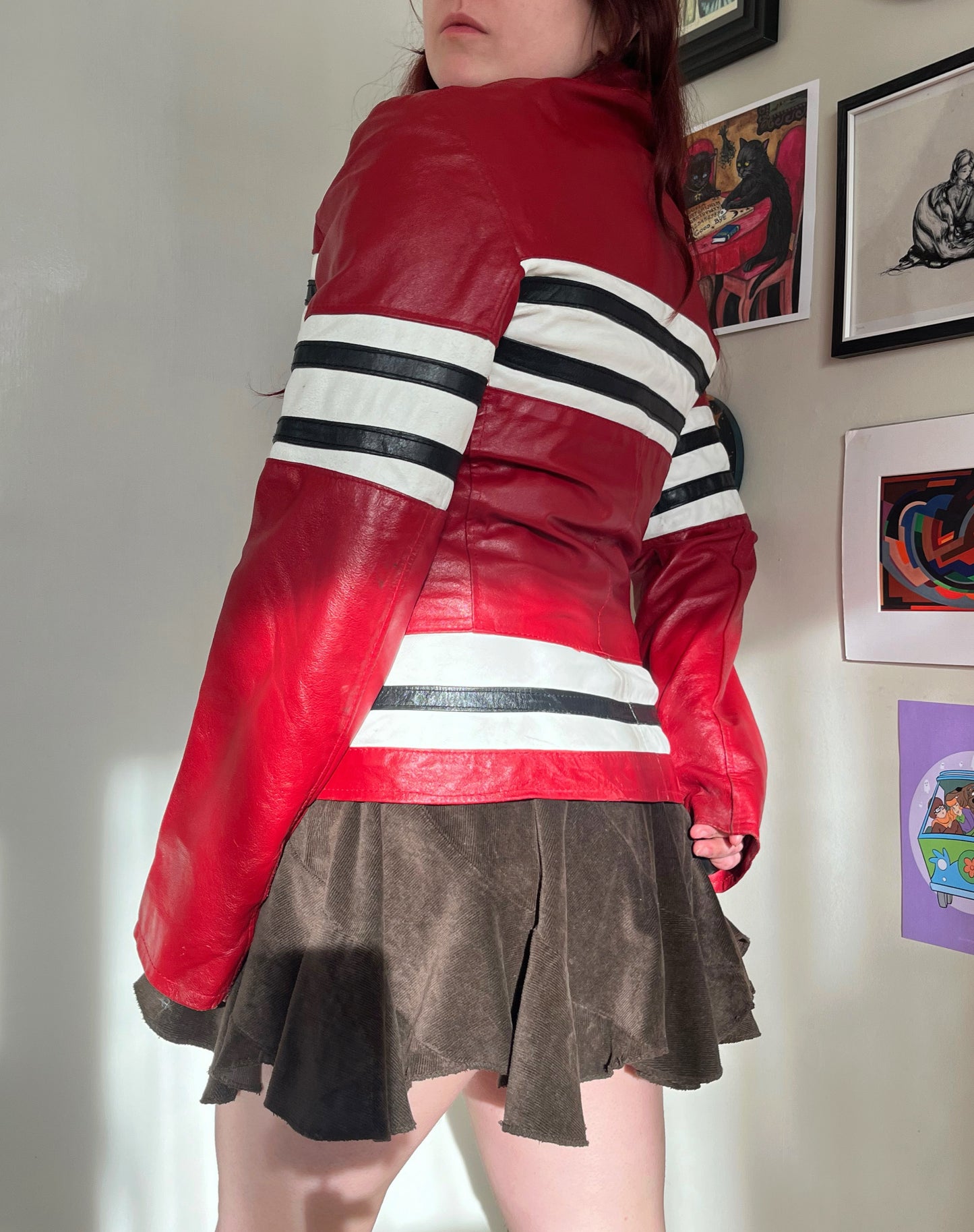 Daisy Leather Jacket UK 10
