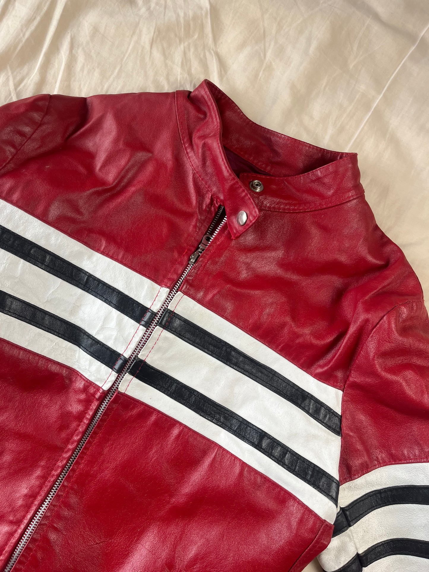 Daisy Leather Jacket UK 10