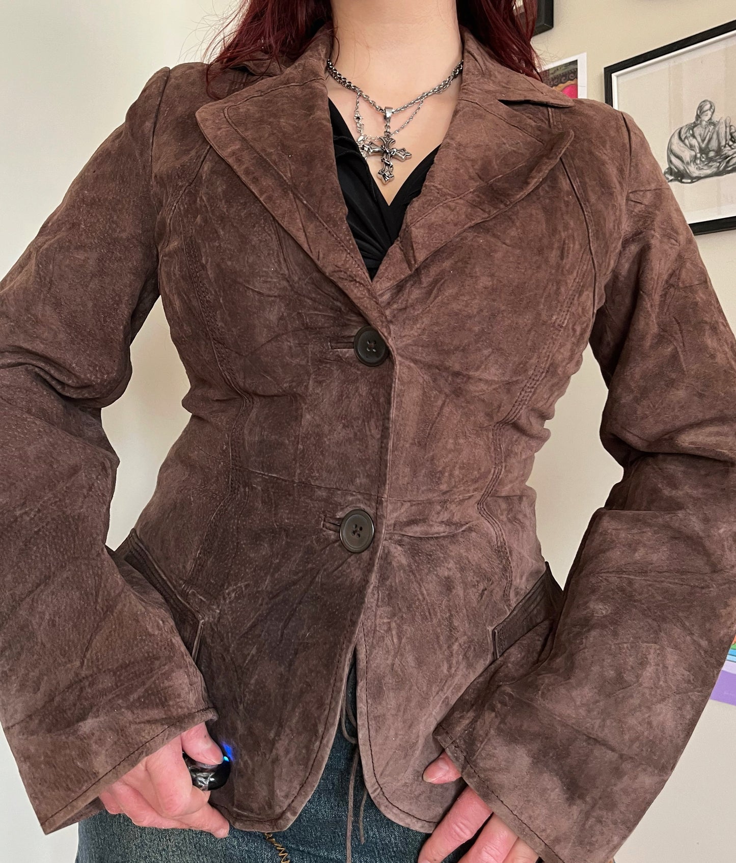 Cherri Suede Jacket UK 12
