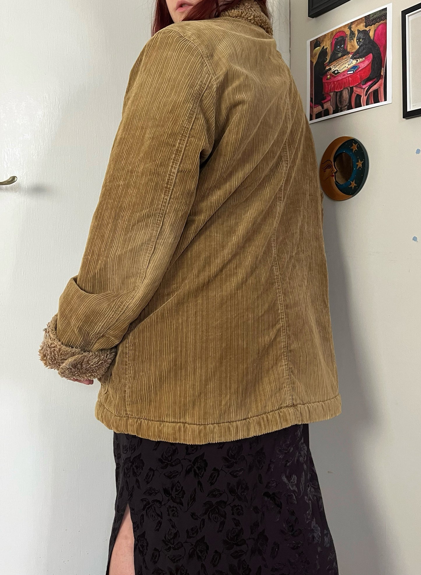 Amelia 90s Corduroy Coat UK 18/20