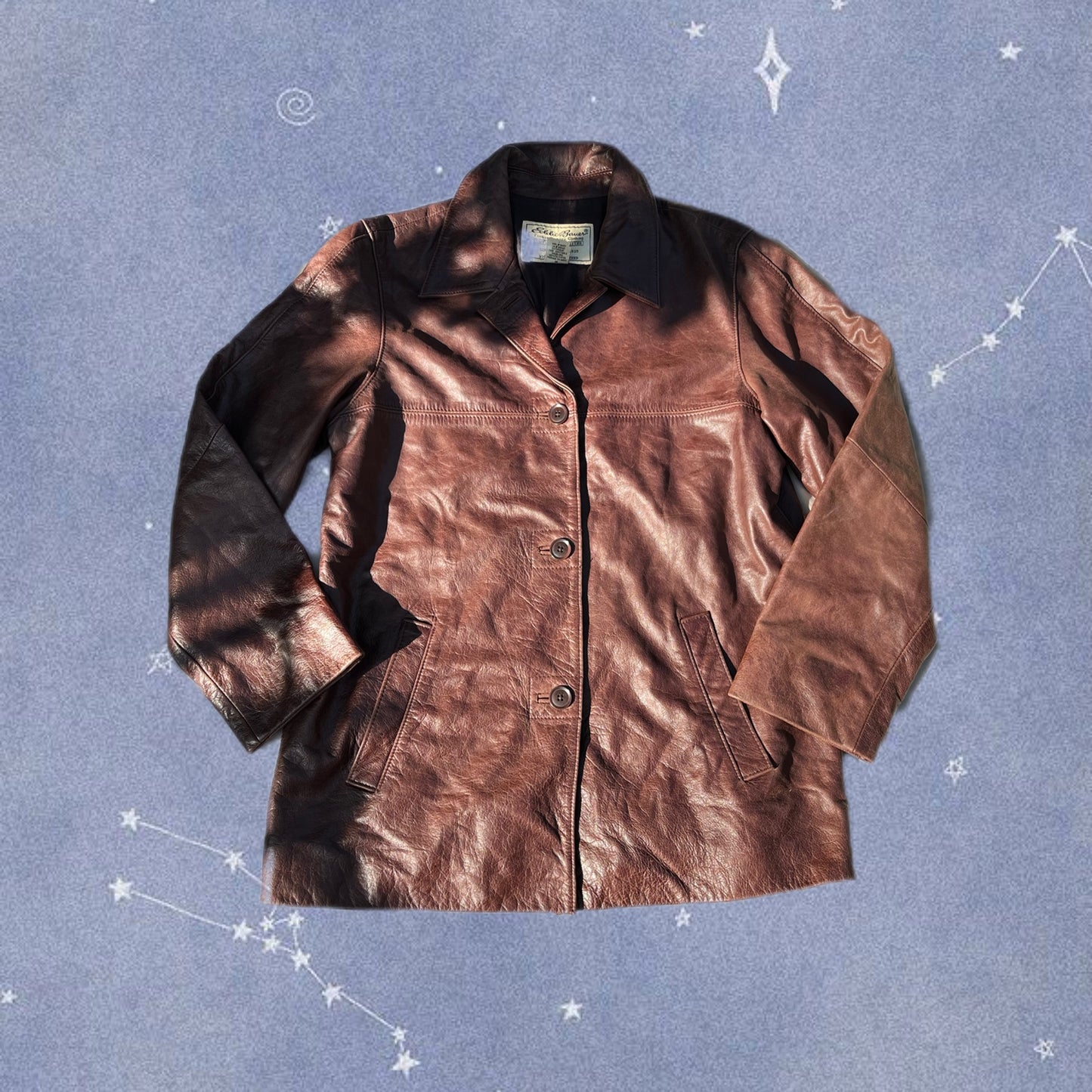 Edith Leather Jacket UK 14